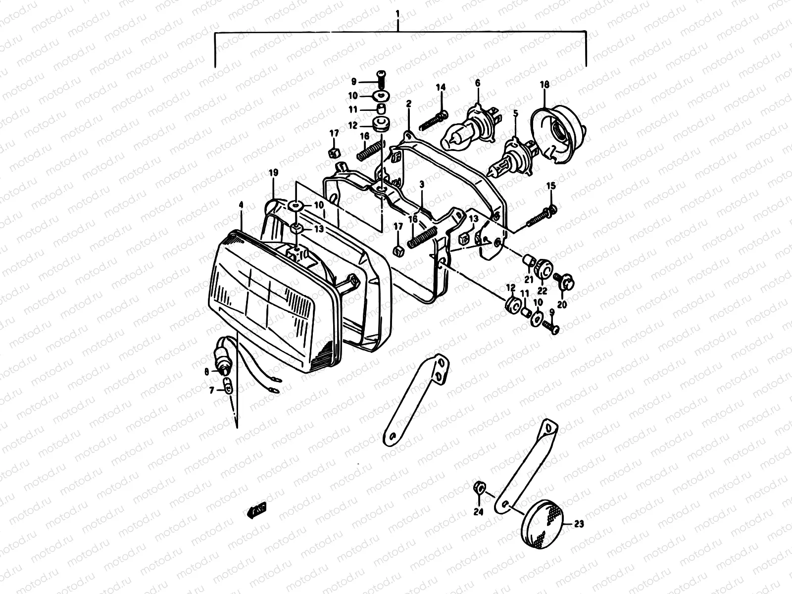24 - HEADLAMP