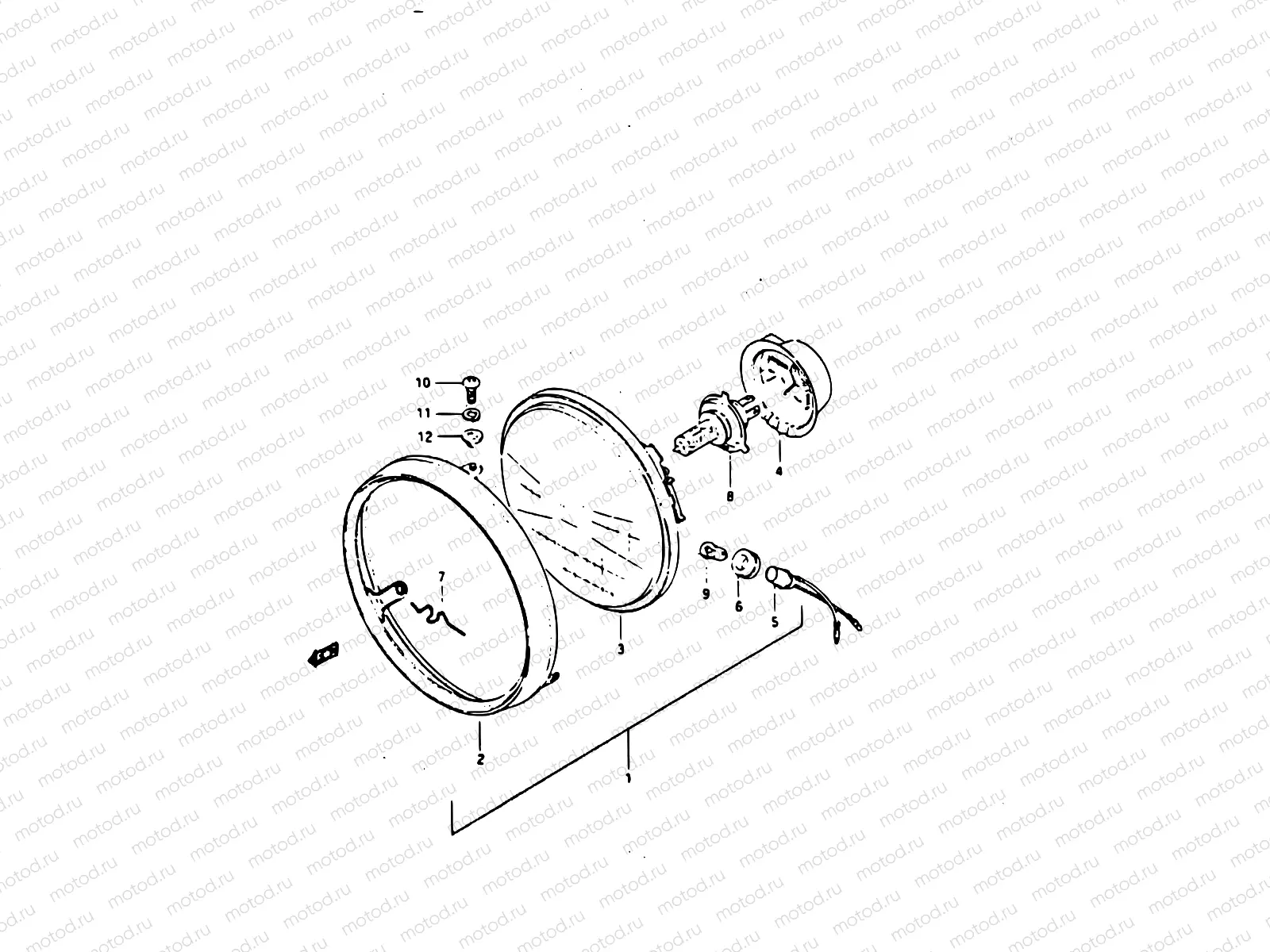 24 - HEADLAMP (E02, E75)