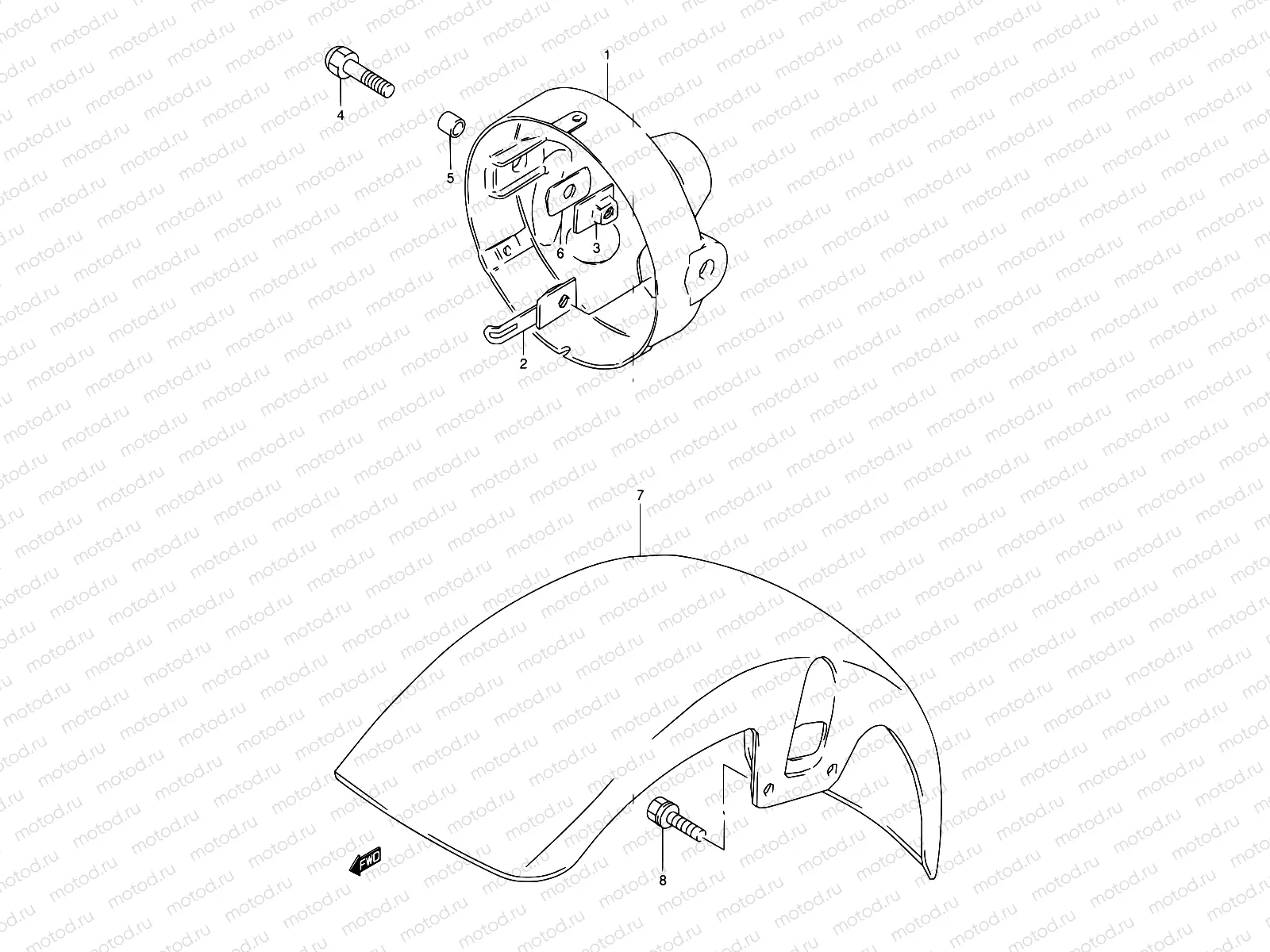 24 - HEADLAMP HOUSING