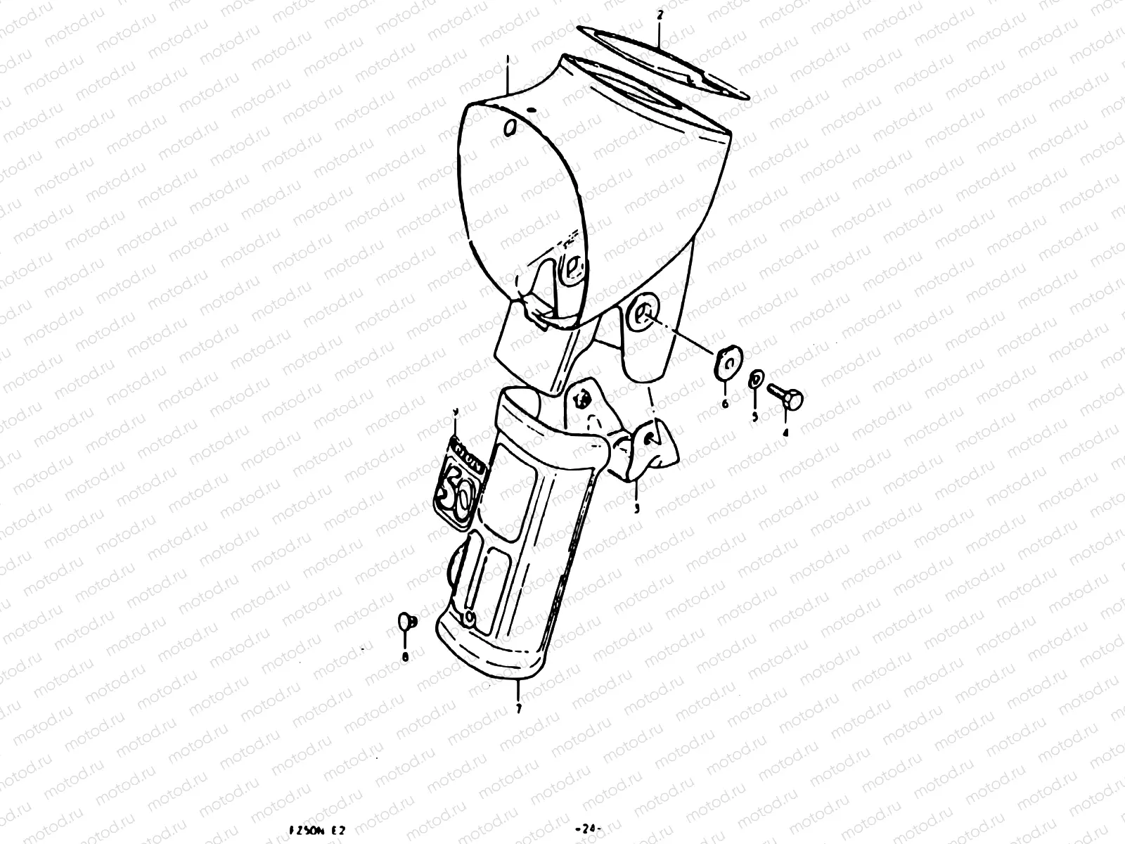 24 - HEADLAMP HOUSING