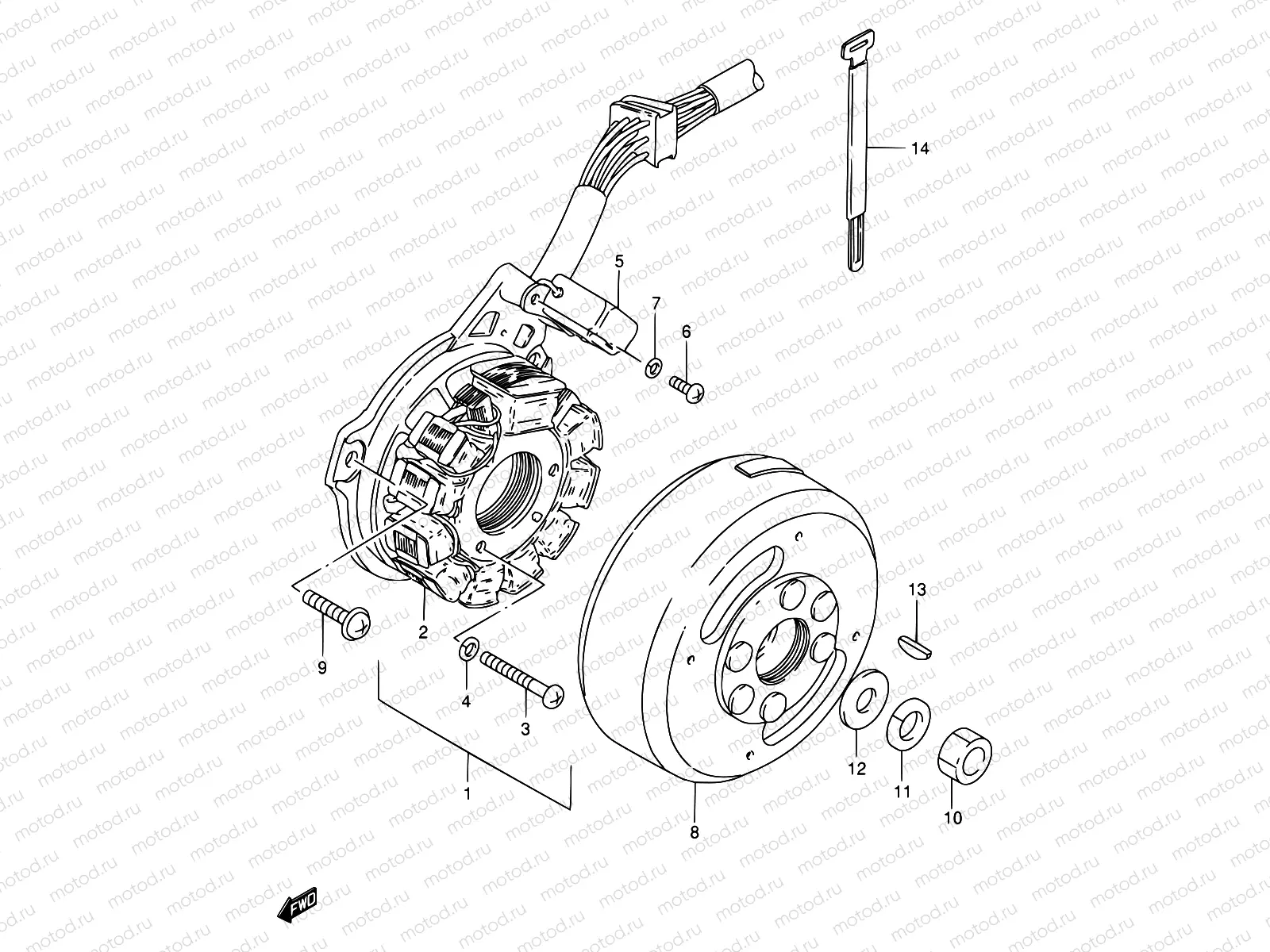 24 - MAGNETO (GS125Z/D/UR E71)