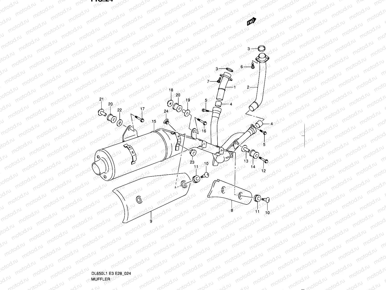 24 - MUFFLER