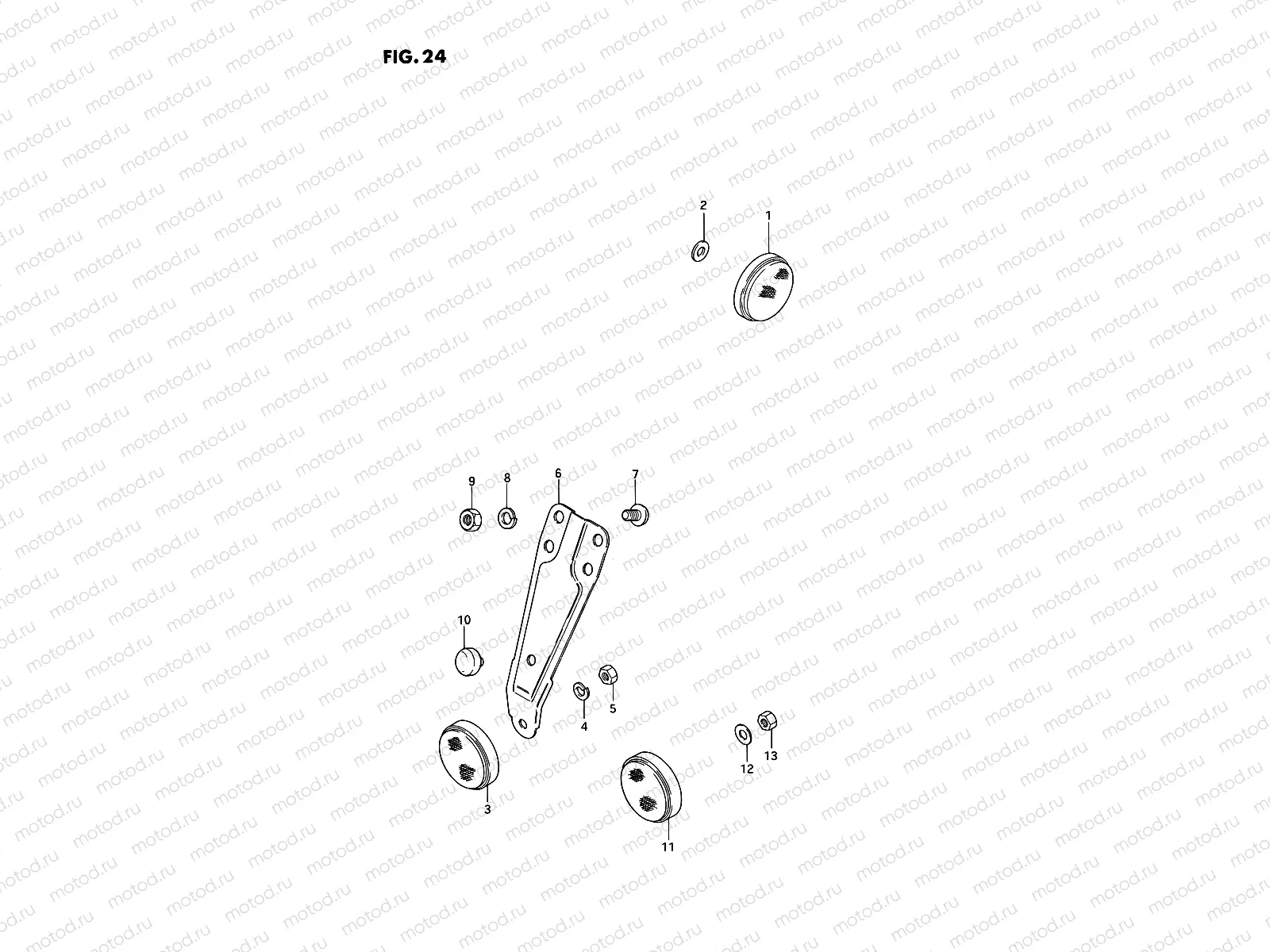 24 - REFLEX REFLECTOR