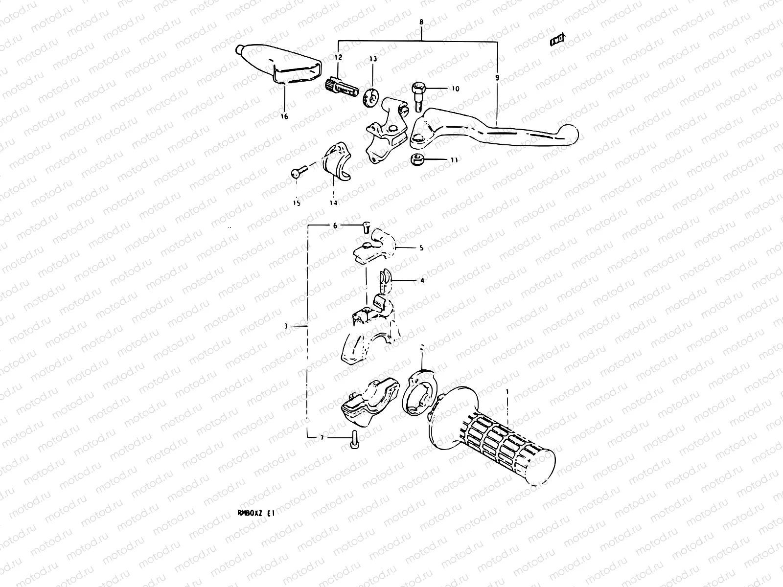 24 - RICHT HANDLE SWITCH