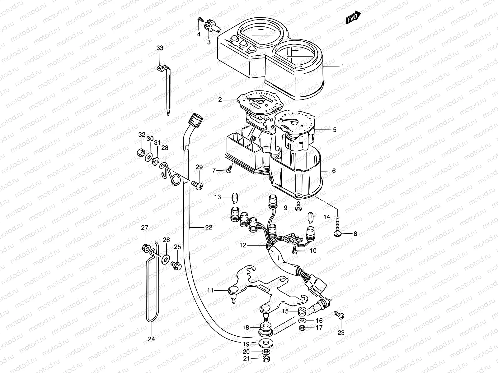 24 - SPEEDOMETER - TACHOMETER