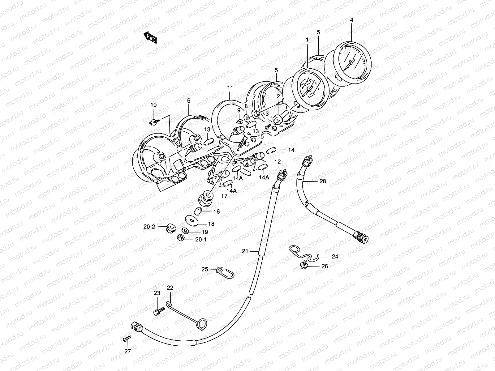 24 - SPEEDOMETER - TACHOMETER