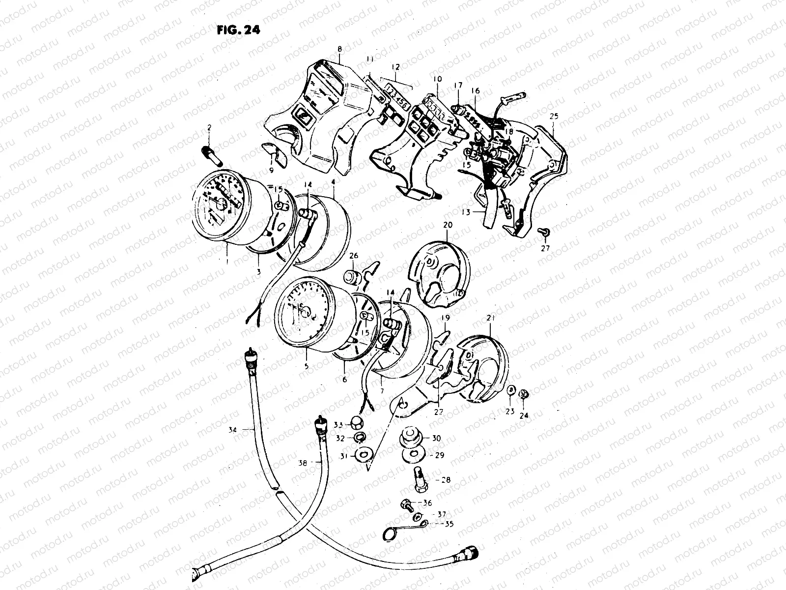 24 - SPEEDOMETER - TACHOMETER