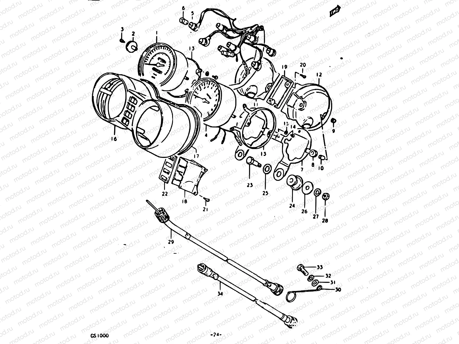 24 - SPEEDOMETER - TACHOMETER