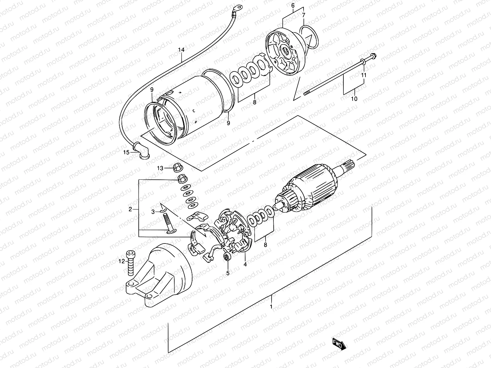 24 - STARTING MOTOR