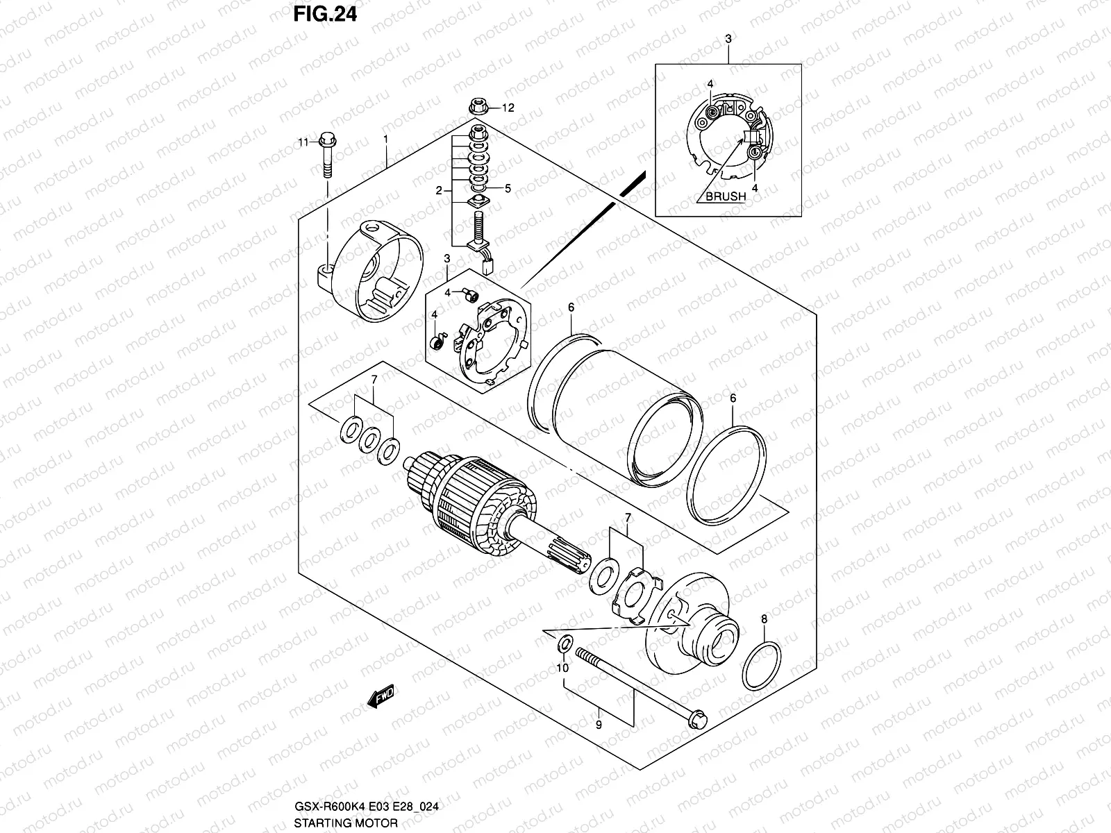 24 - STARTING MOTOR