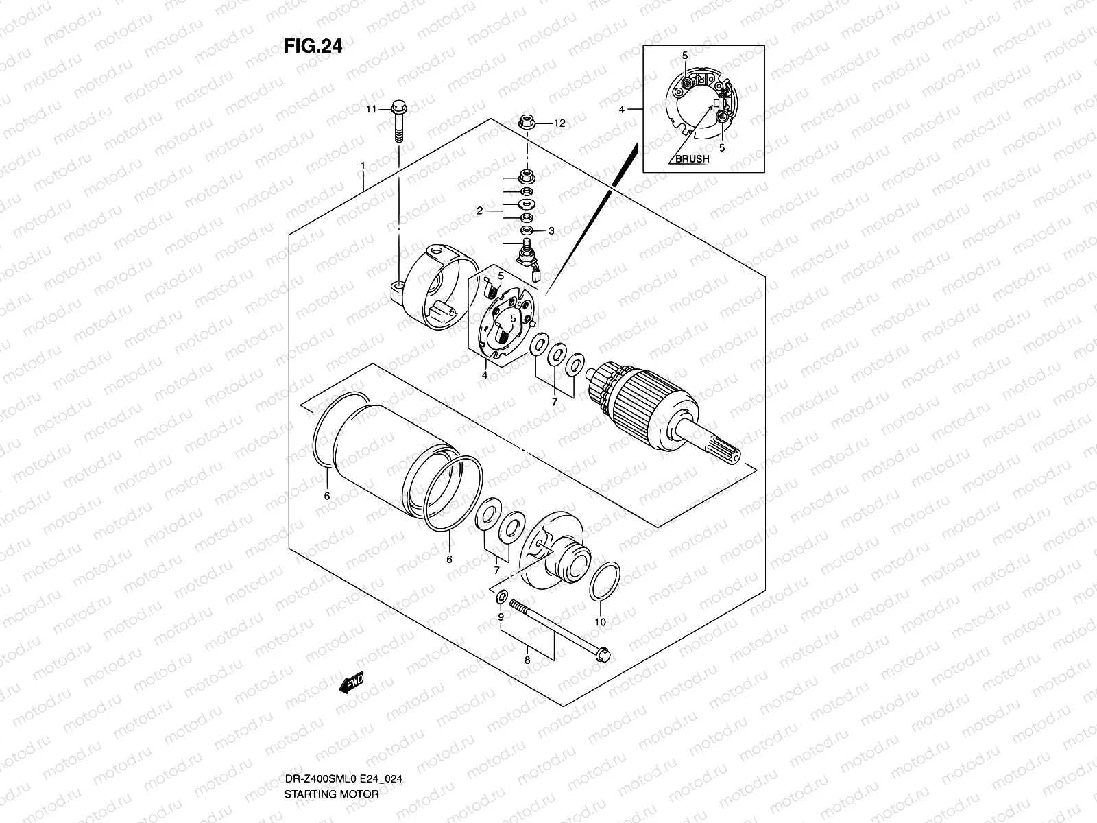 24 - STARTING MOTOR