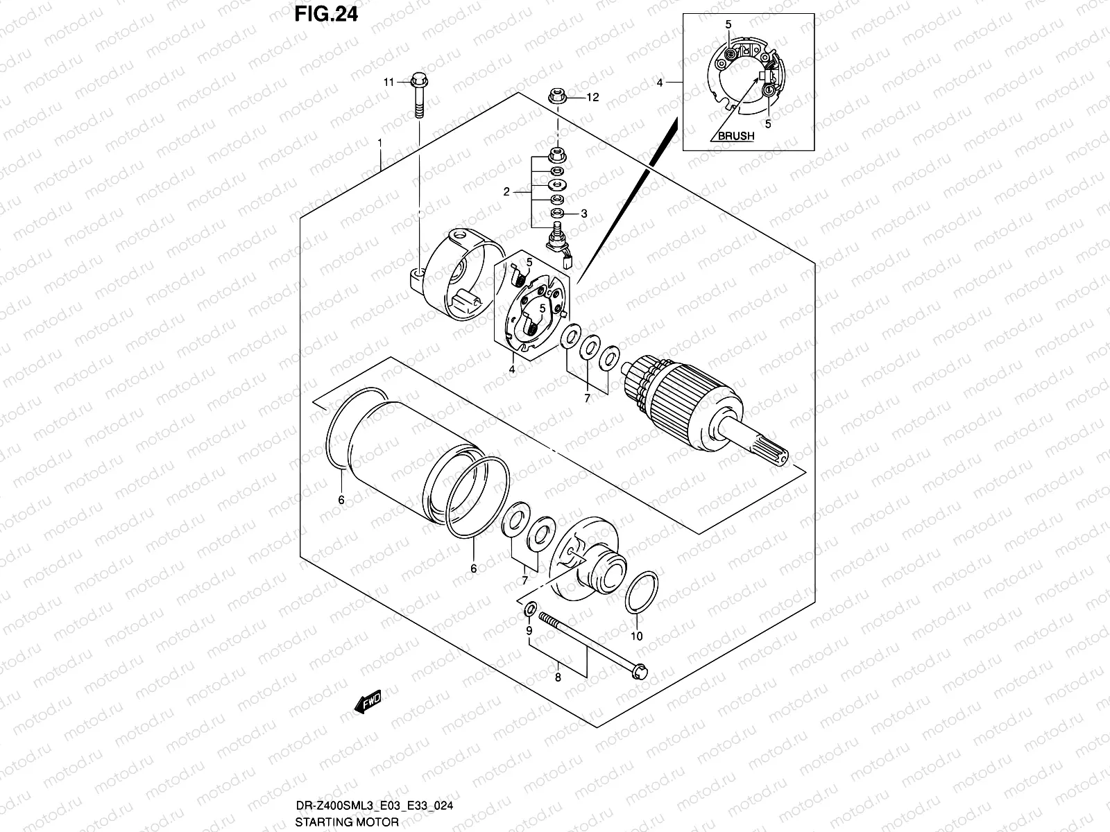 24 - STARTING MOTOR