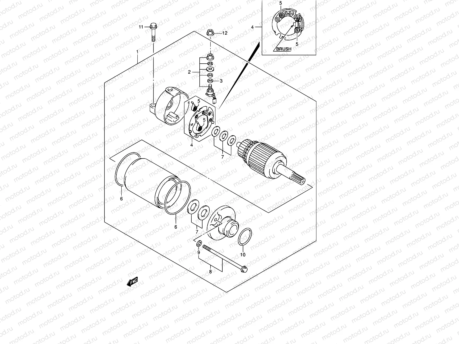 24 - STARTING MOTOR