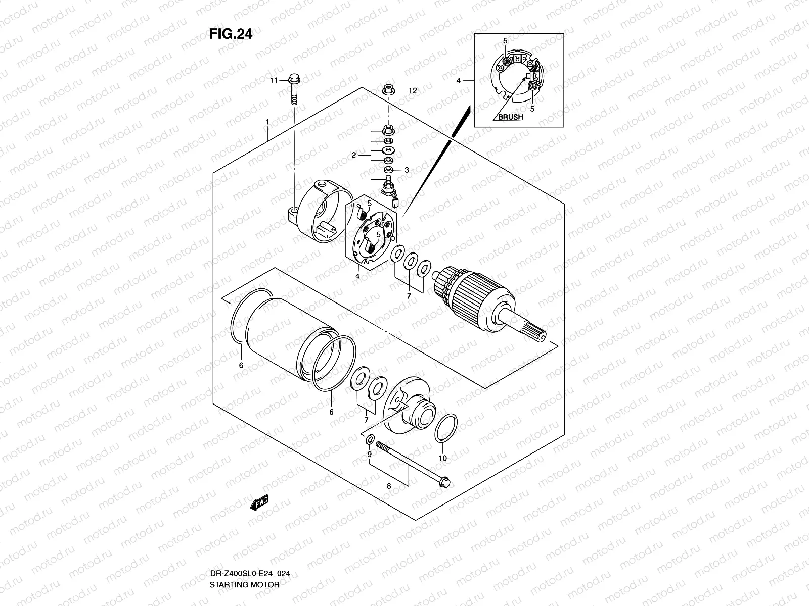 24 - STARTING MOTOR