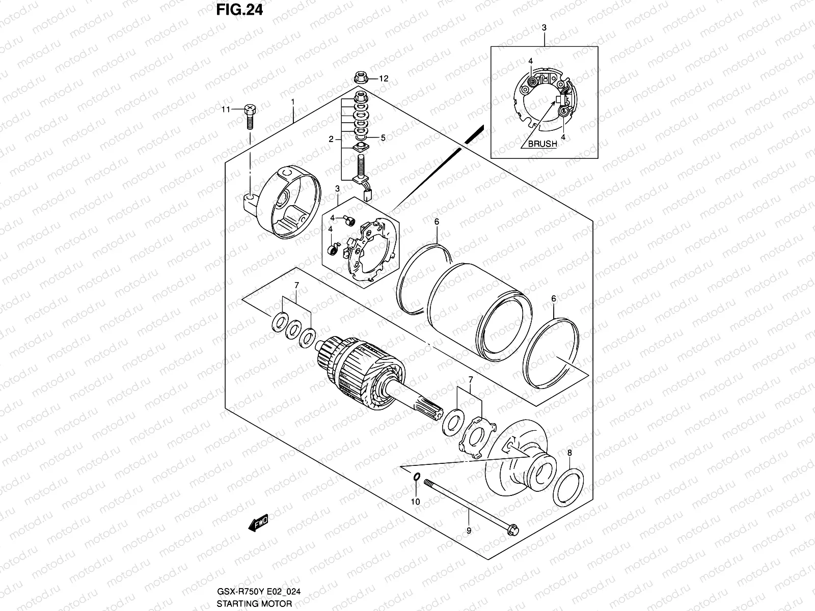 24 - STARTING MOTOR
