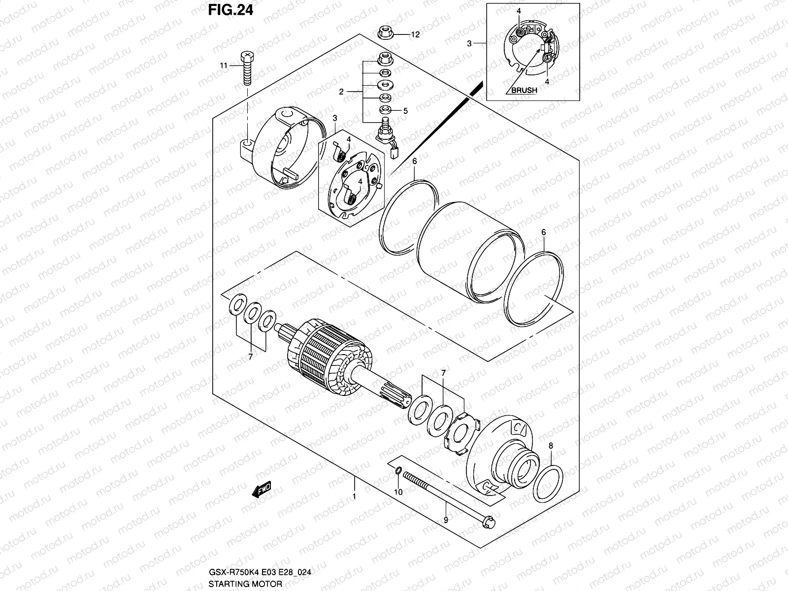 24 - STARTING MOTOR