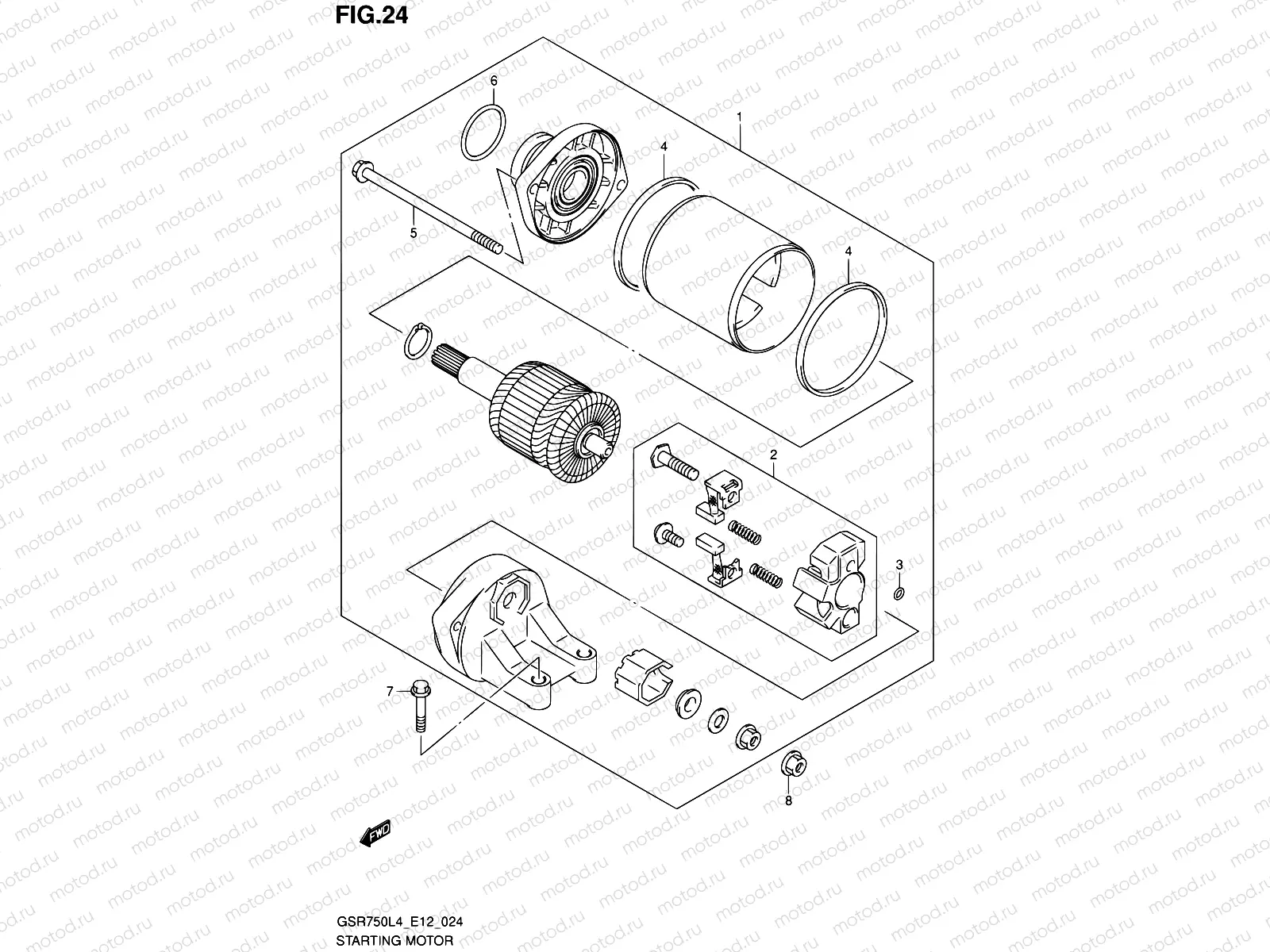 24 - STARTING MOTOR