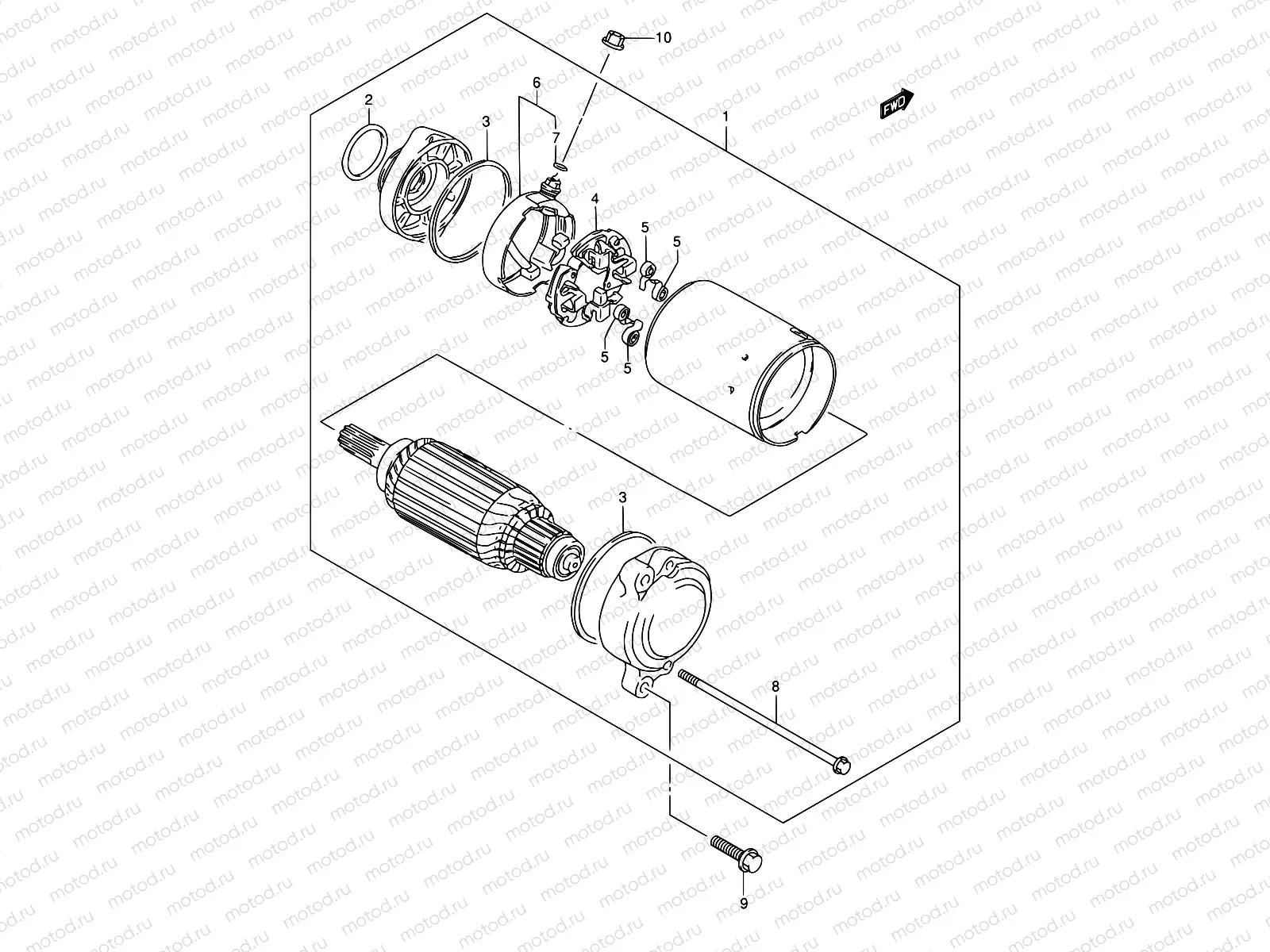 24 - STARTING MOTOR