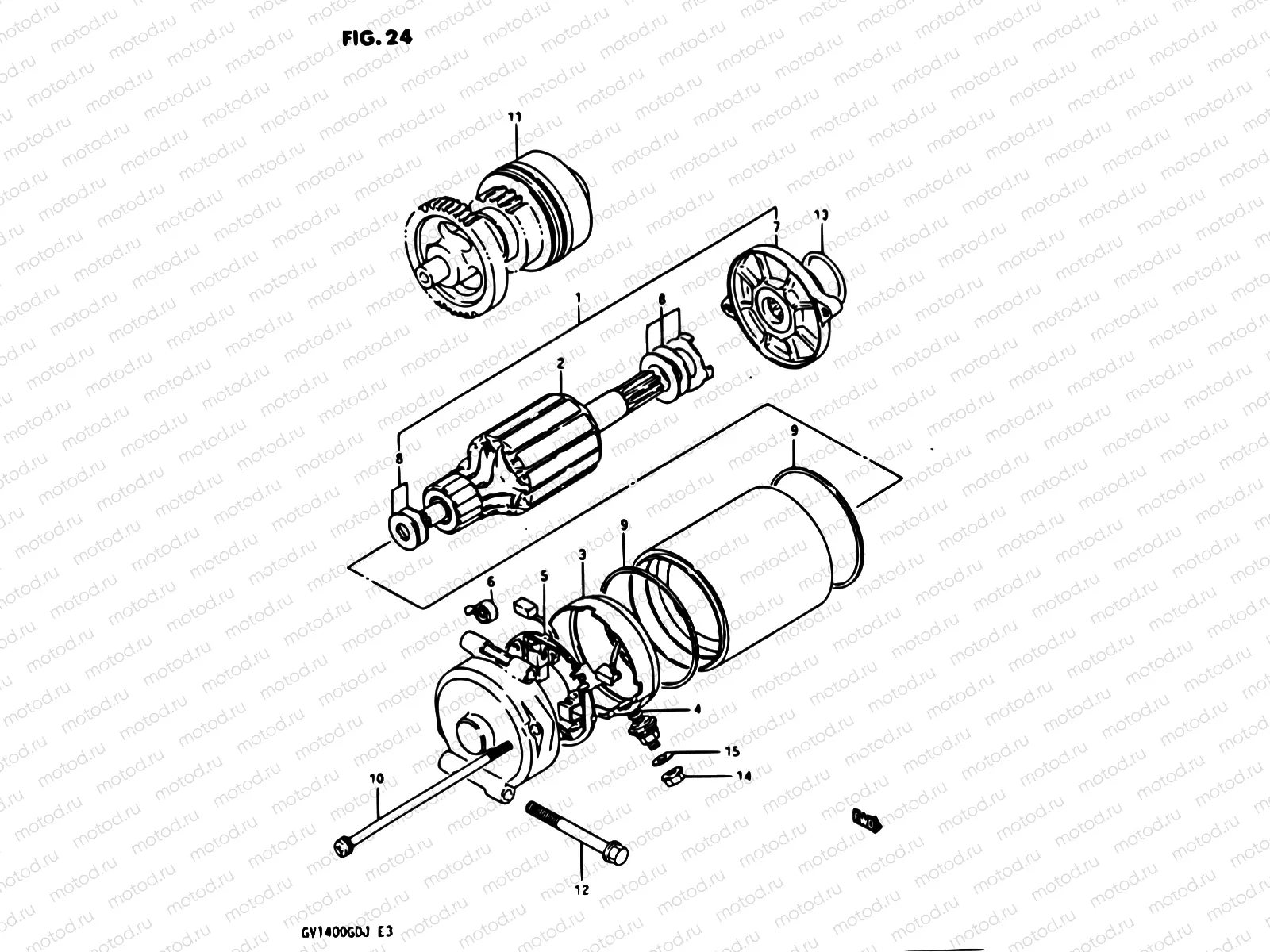 24 - STARTING MOTOR