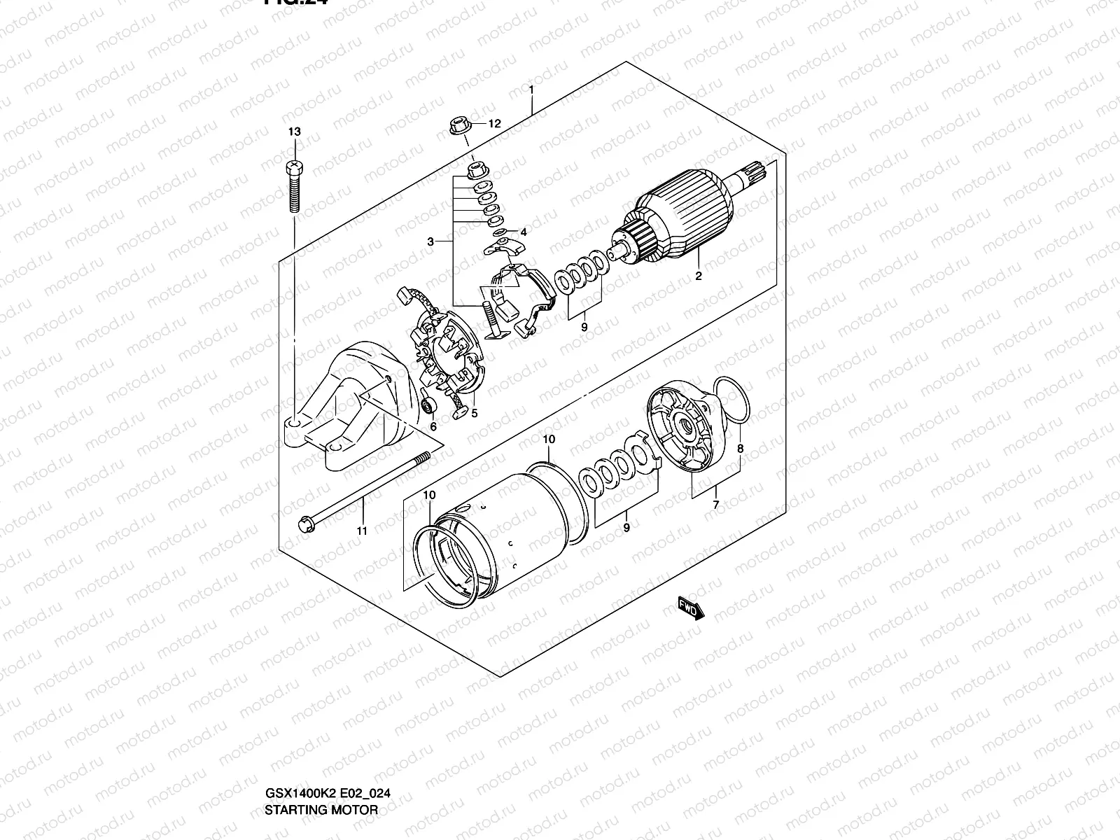24 - STARTING MOTOR