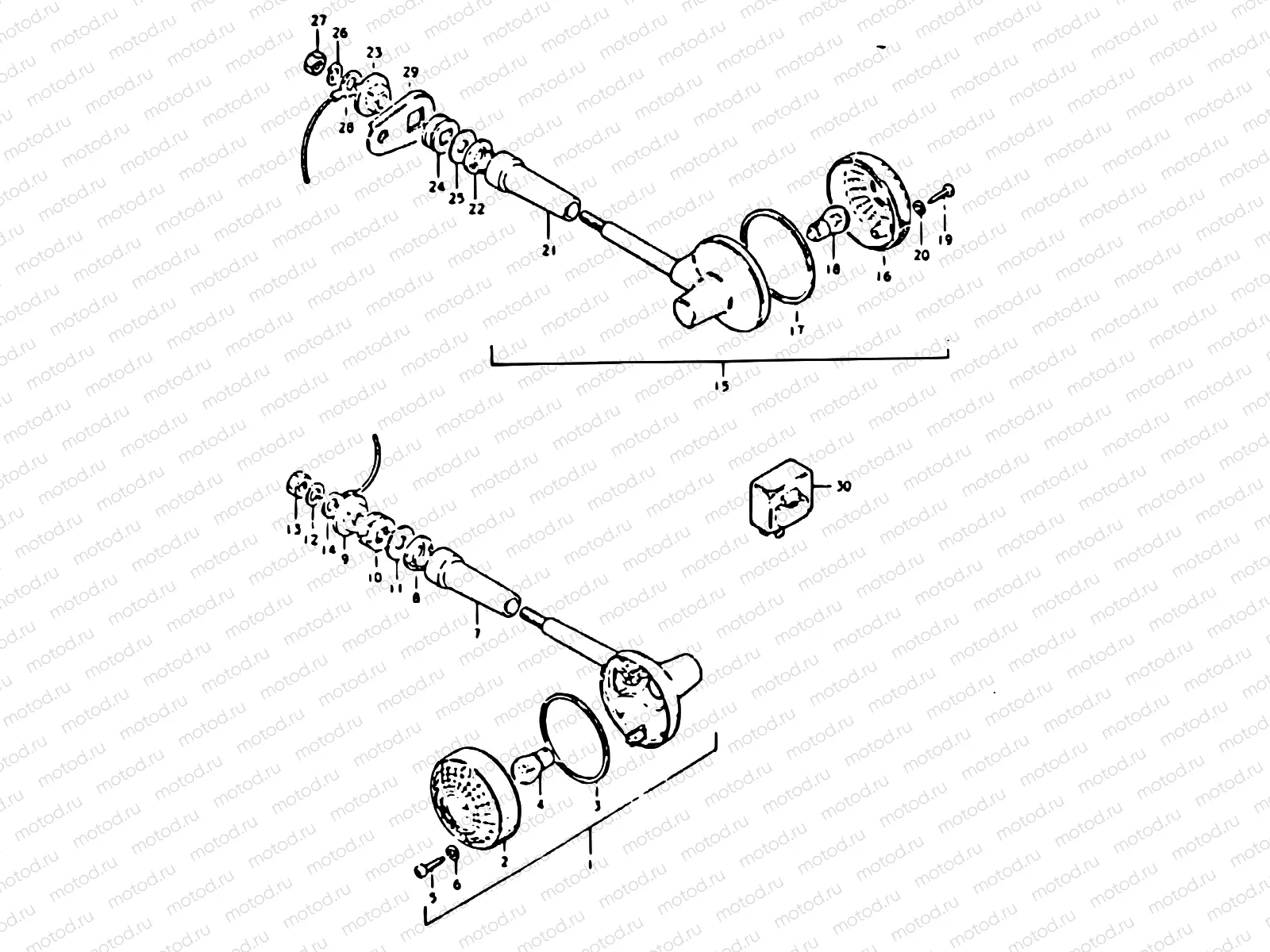 24 - TURN SIGNAL LAMP