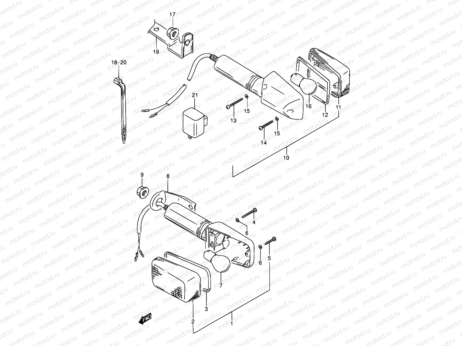 24 - TURN SIGNAL LAMP