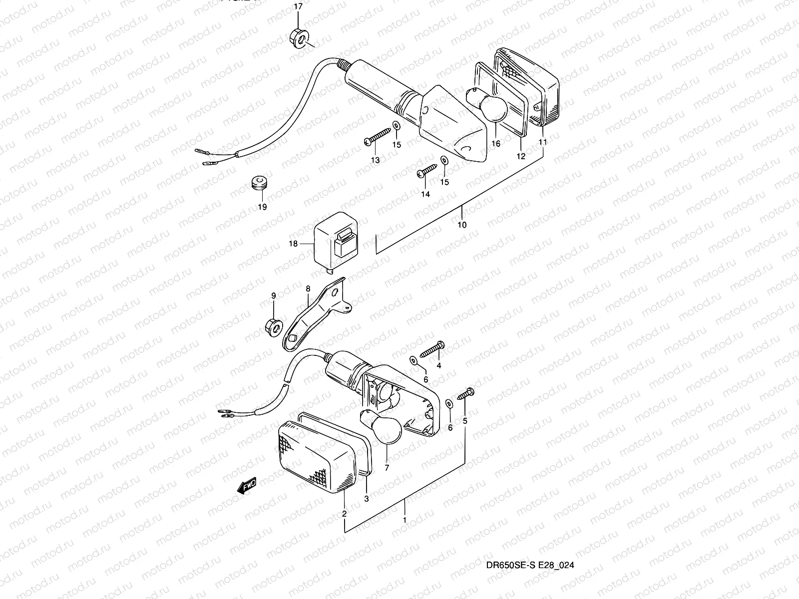 24 - TURN SIGNAL LAMP