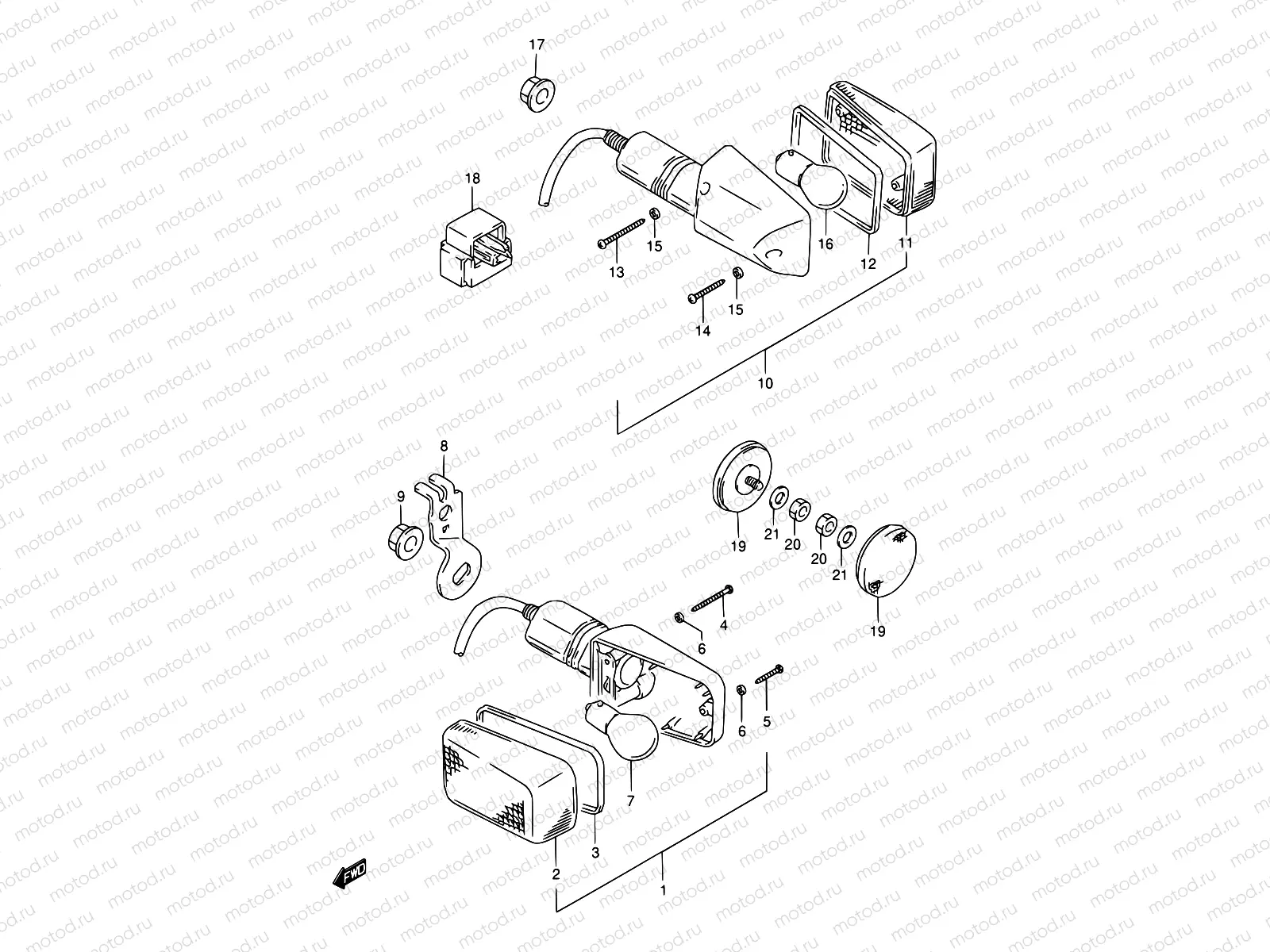 24 - TURN SIGNAL LAMP