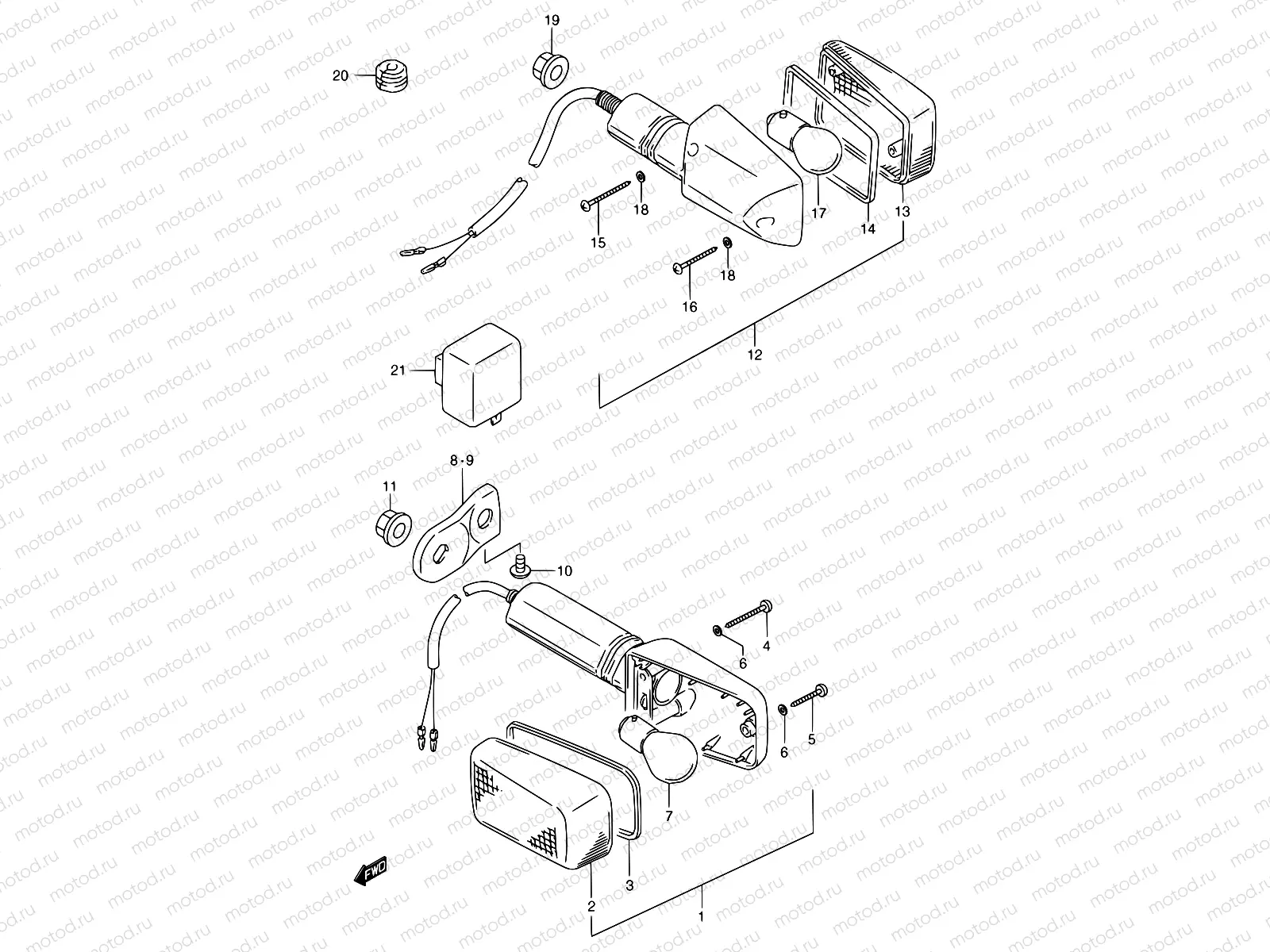 24 - TURNSIGNAL LAMP
