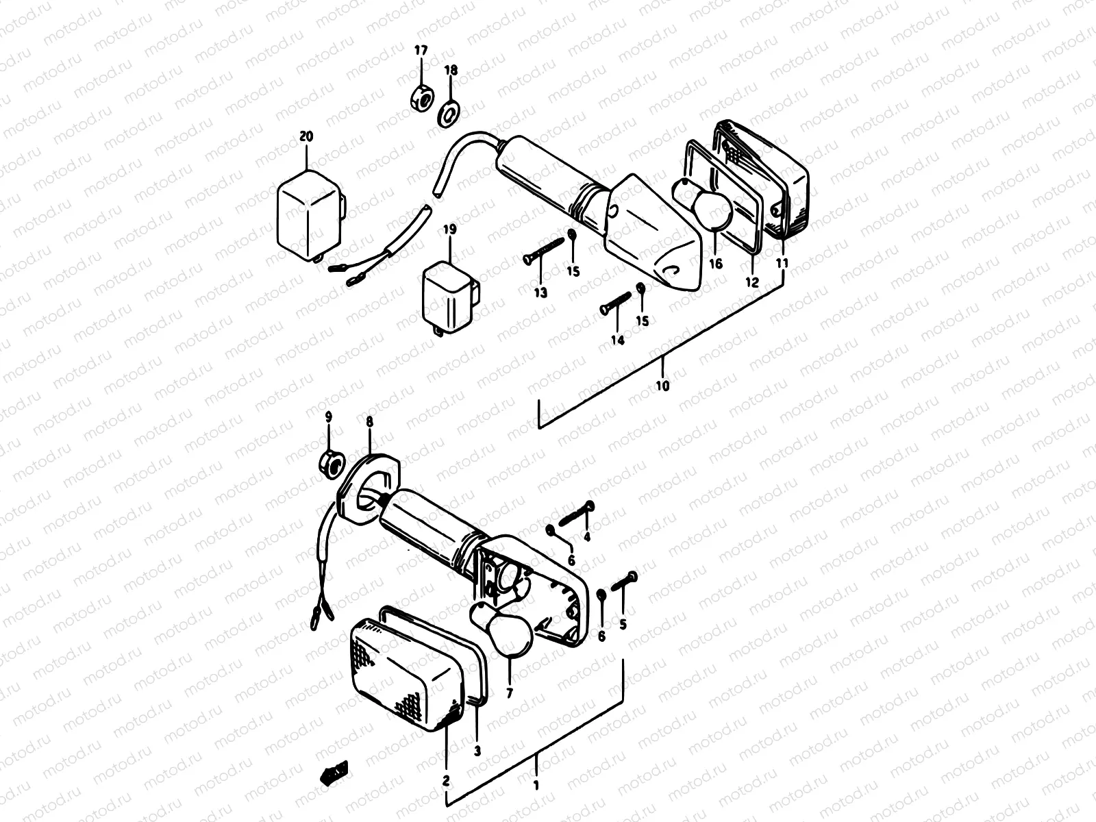 24 - TURNSIGNAL LAMP