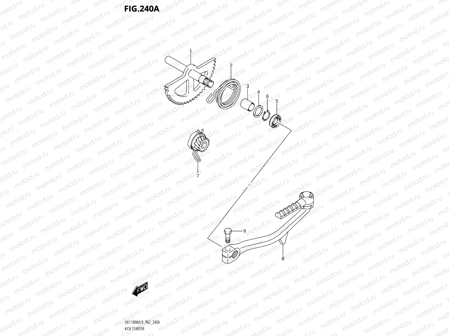 240A - KICK STARTER