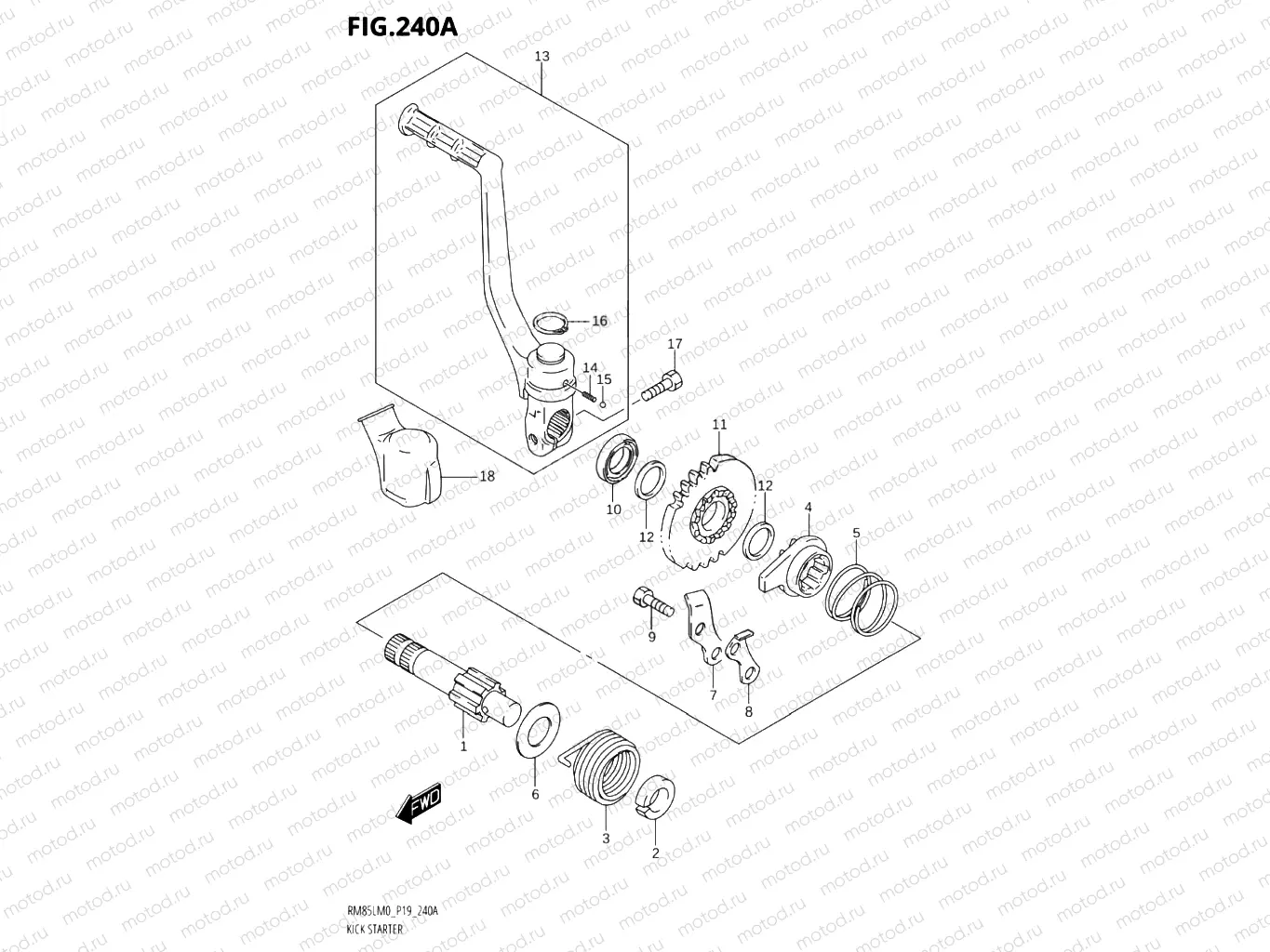 240A - KICK STARTER