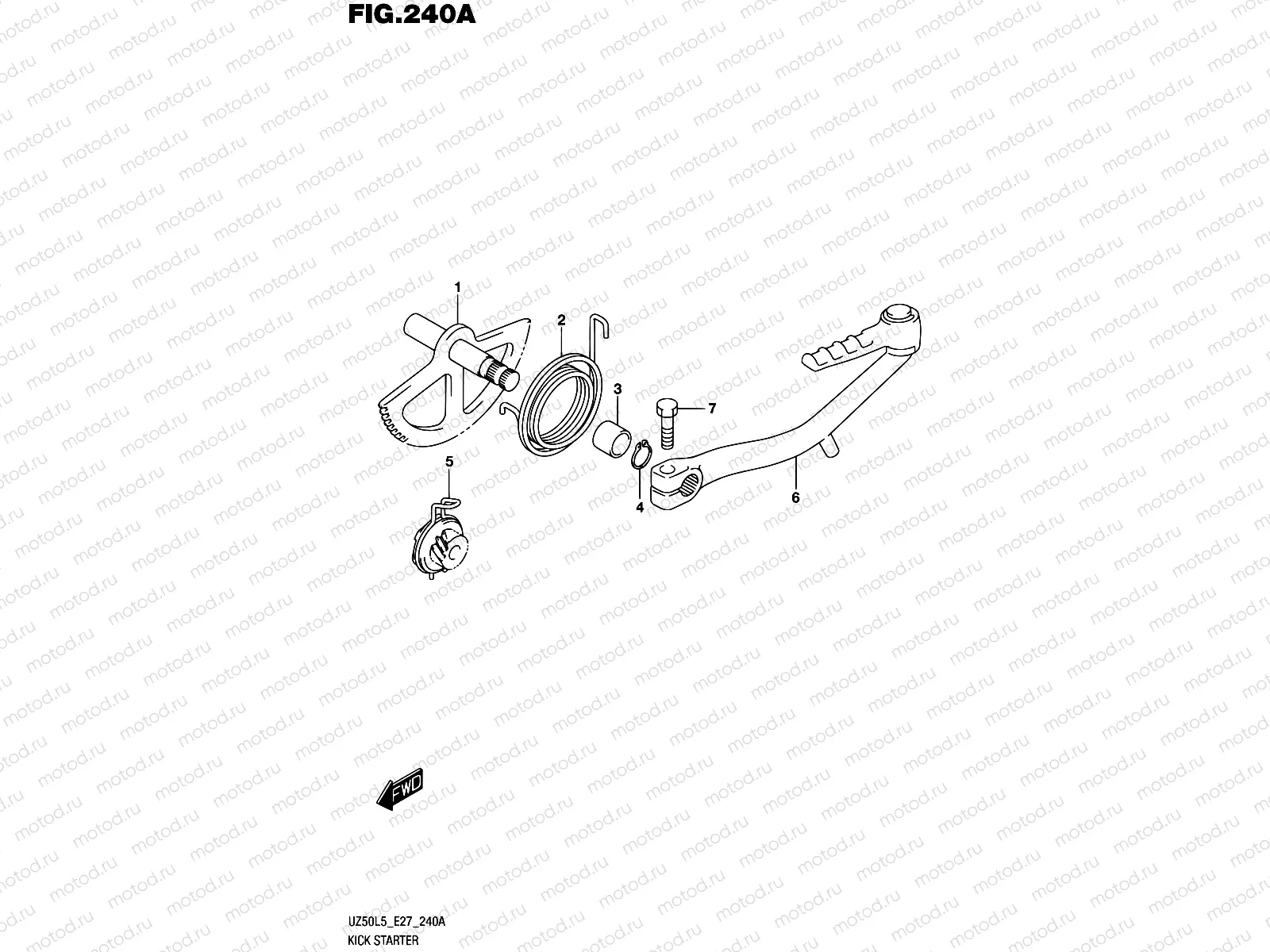 240A - KICK STARTER