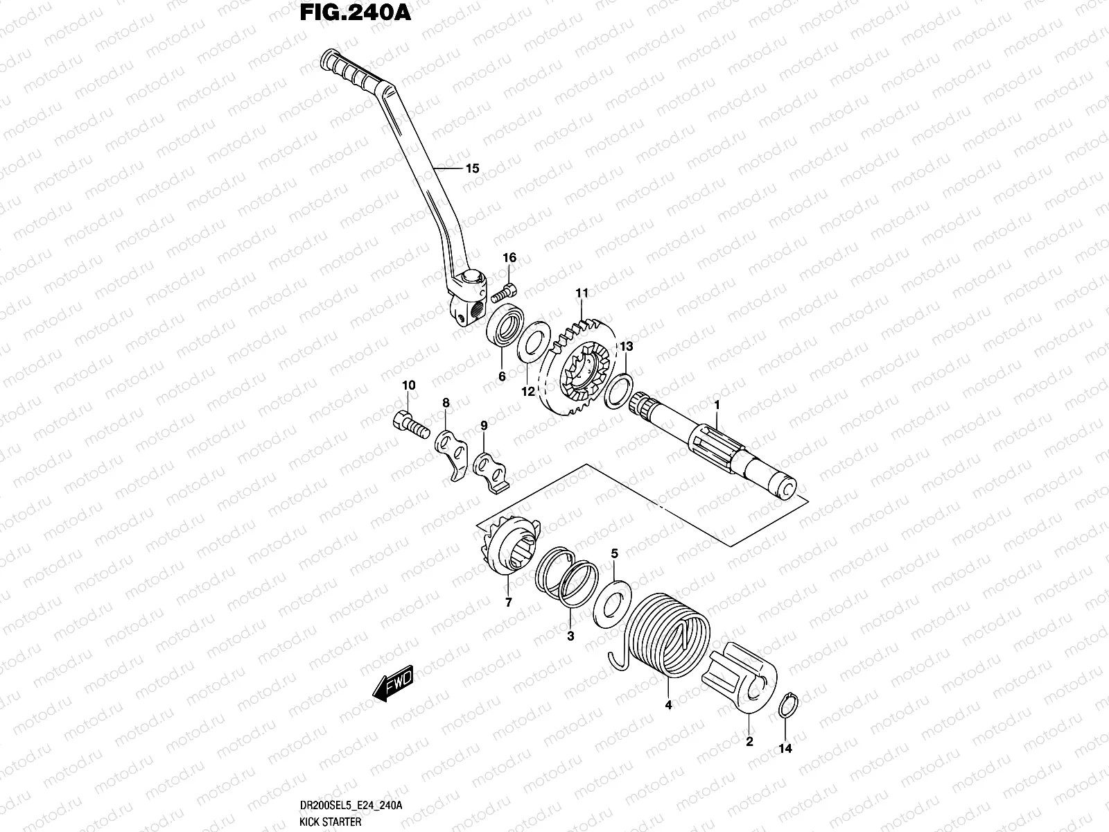 240A - KICK STARTER