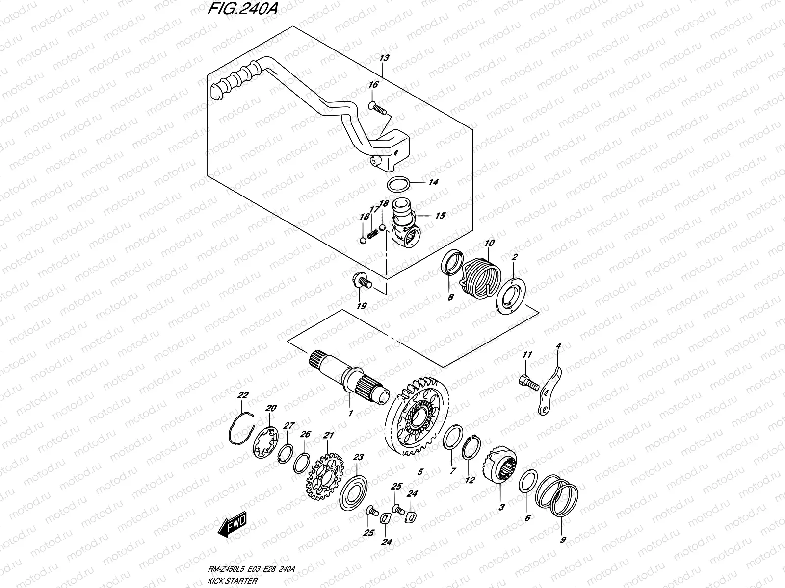 240A - KICK STARTER