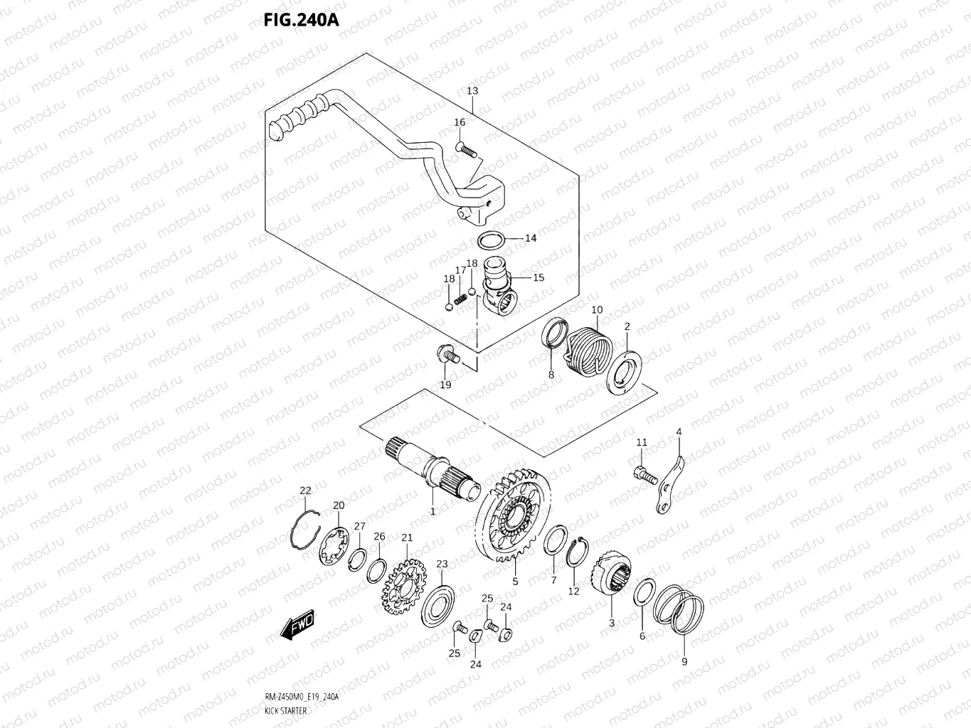 240A - KICK STARTER