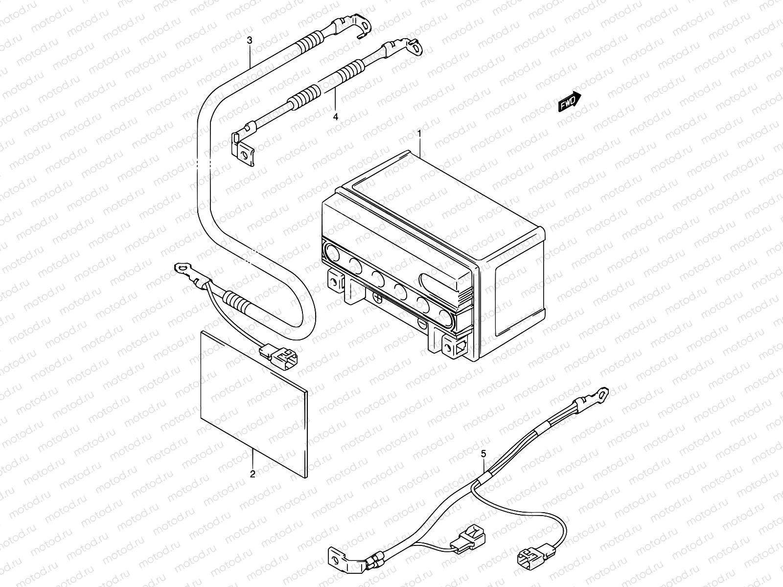 24A - BATTERY (MODLE K1/K2)