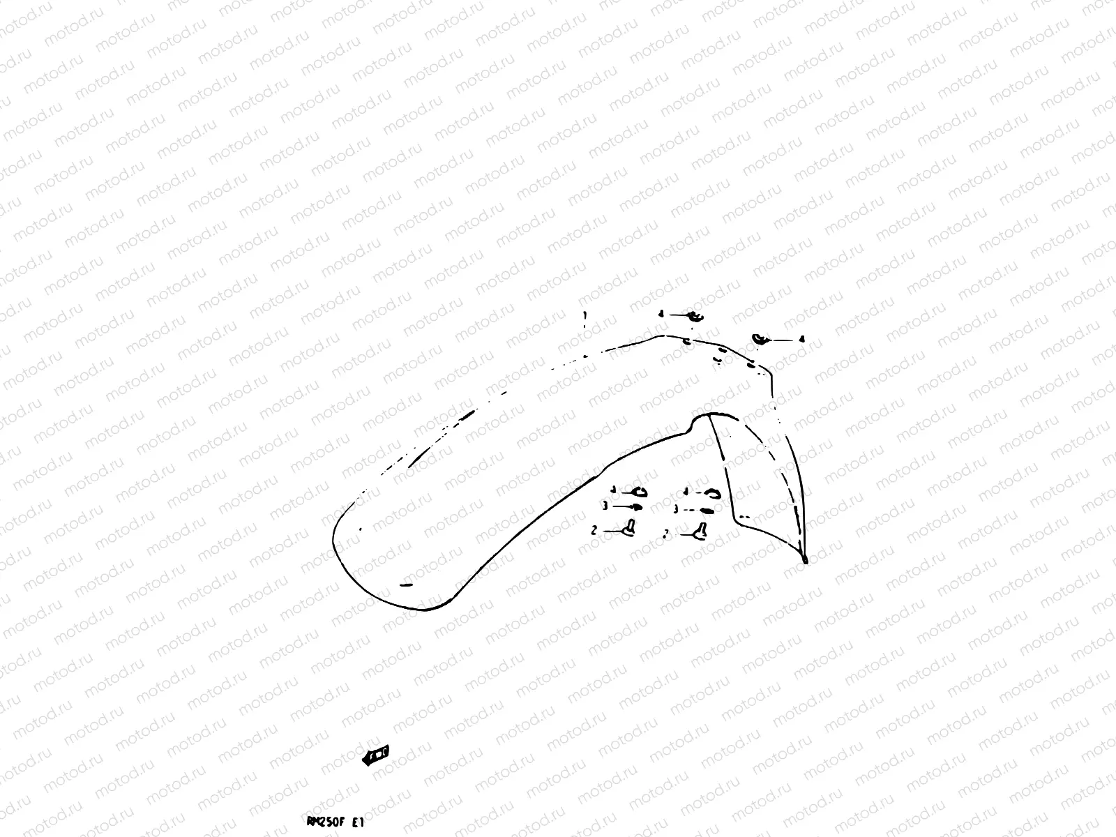 25 - FRONT FENDER