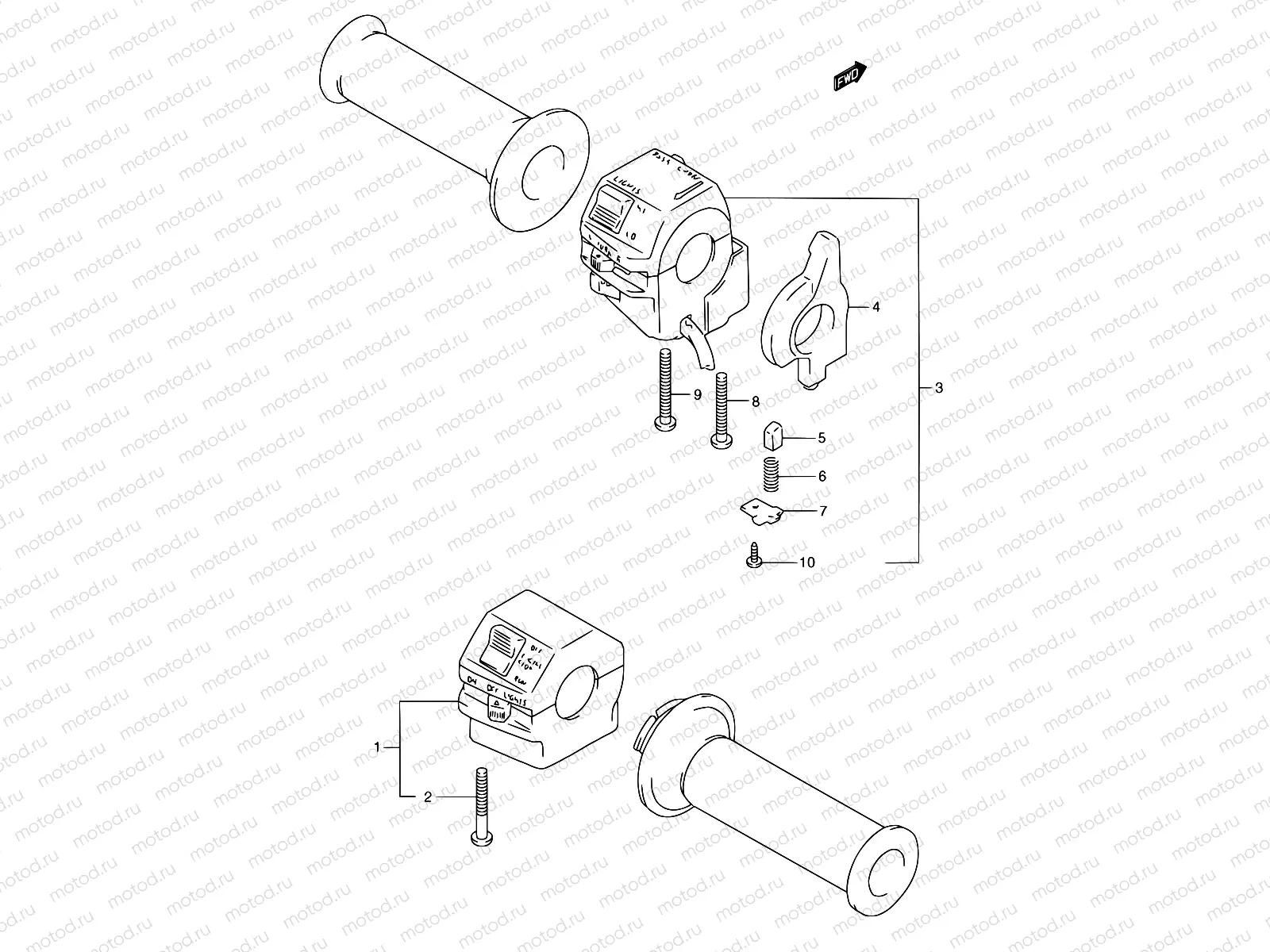 25 - HANDLE SWITCH