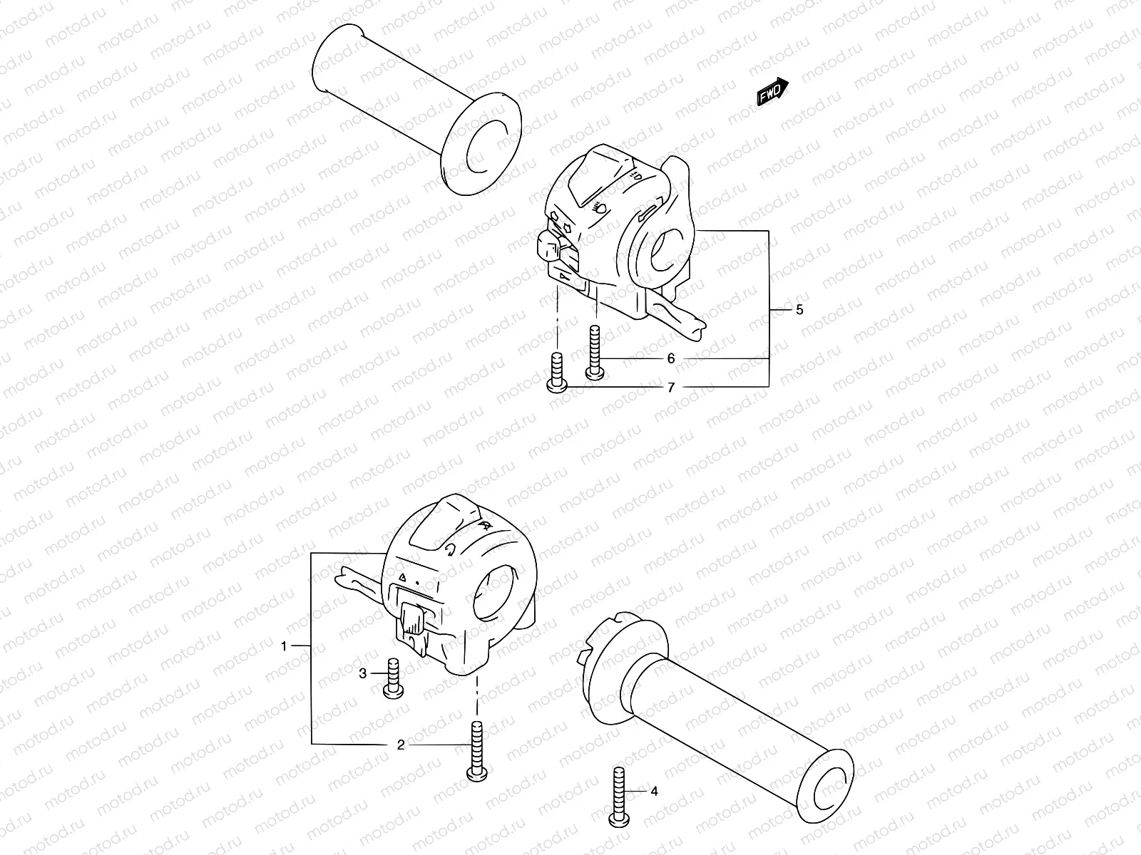25 - HANDLE SWITCH