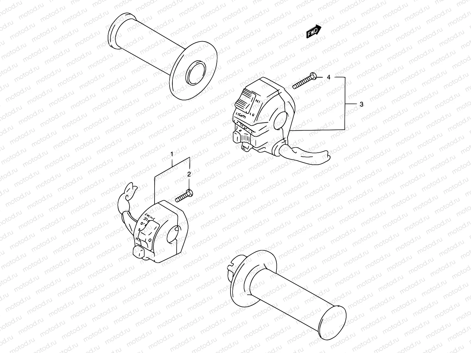 25 - HANDLE SWITCH