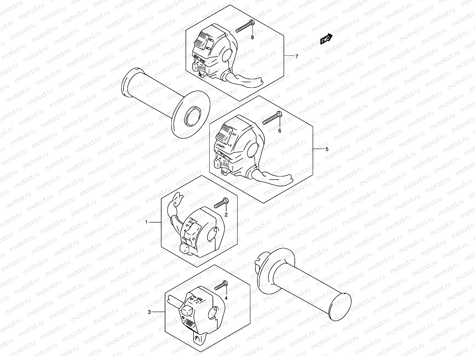 25 - HANDLE SWITCH