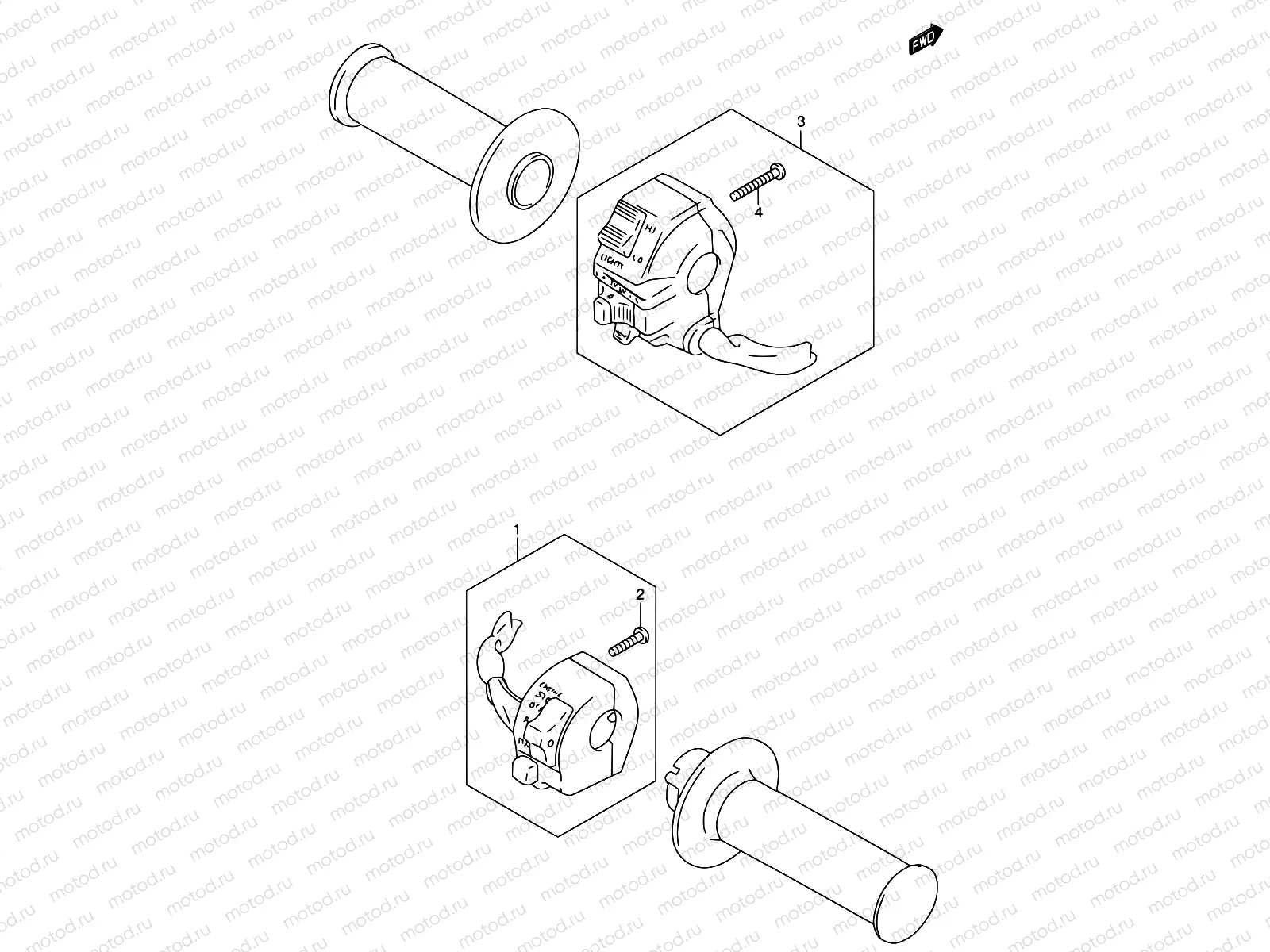 25 - HANDLE SWITCH