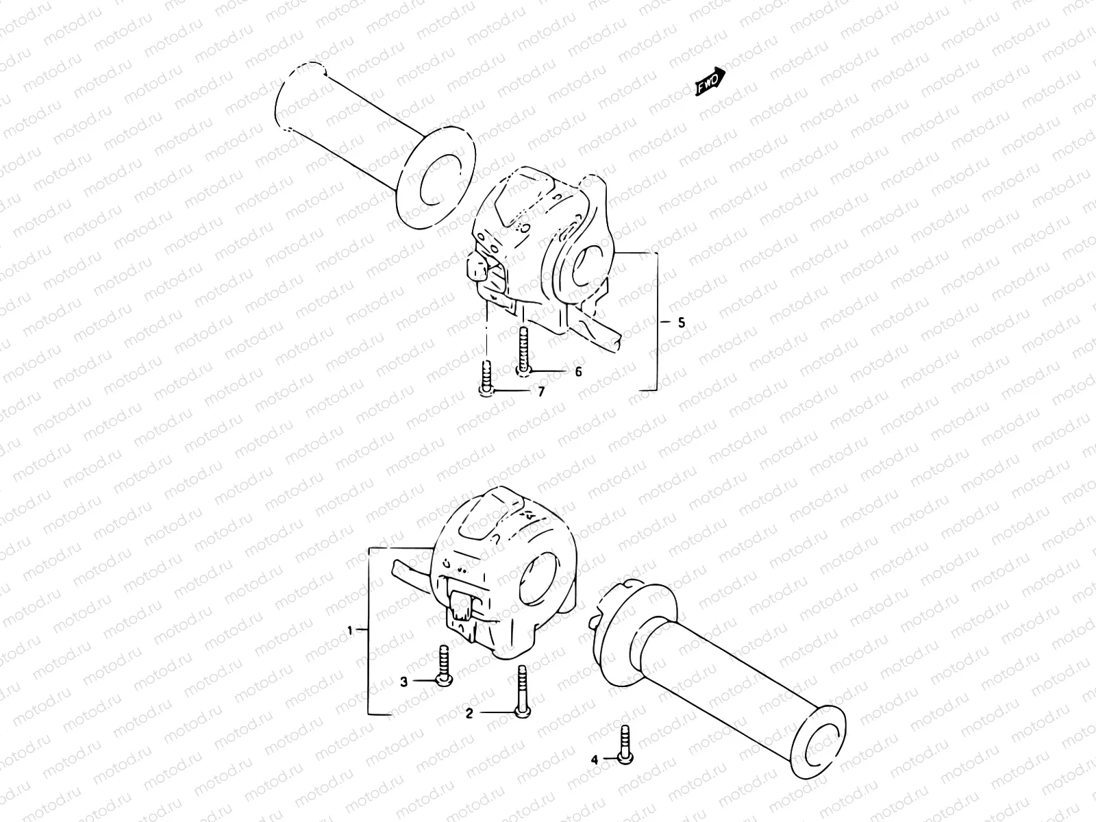 25 - HANDLE SWITCH