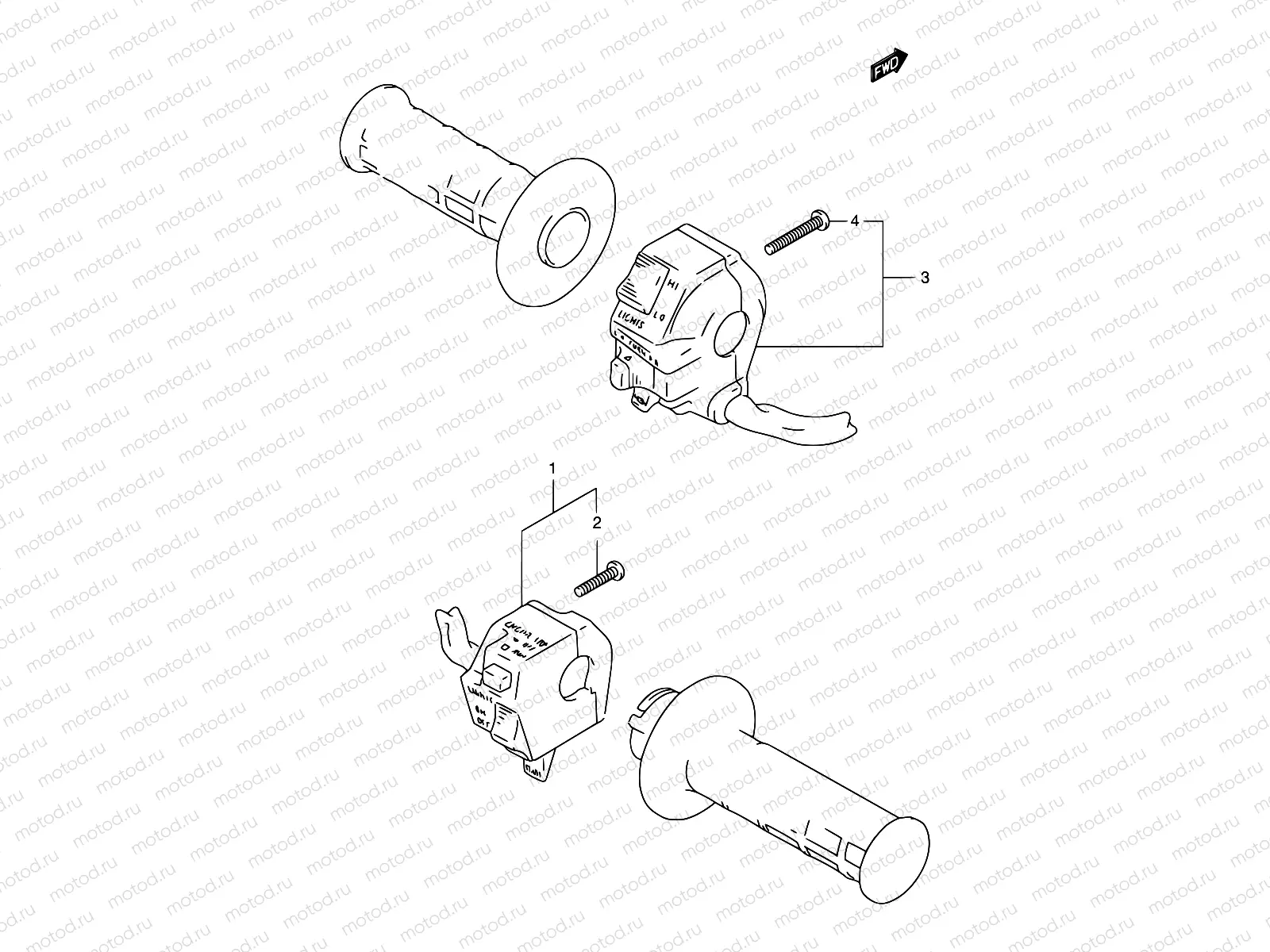 25 - HANDLE SWITCH