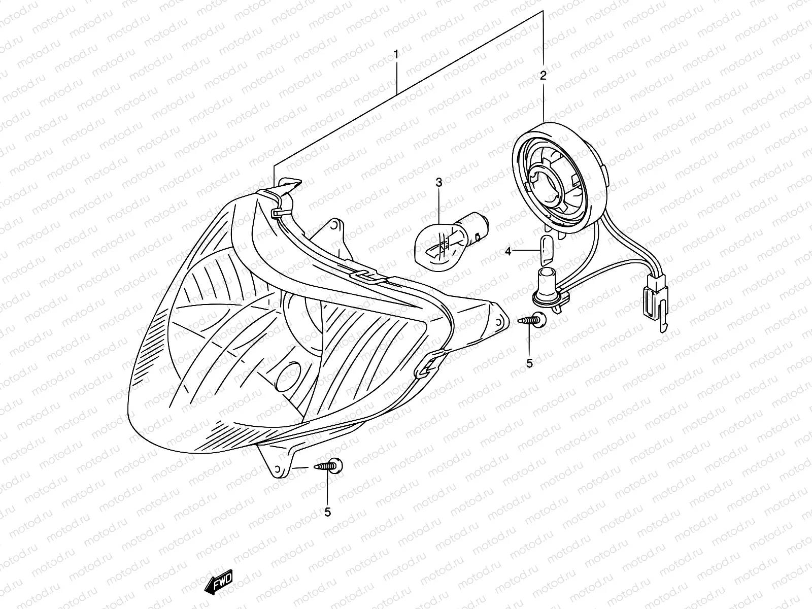 25 - HEADLAMP