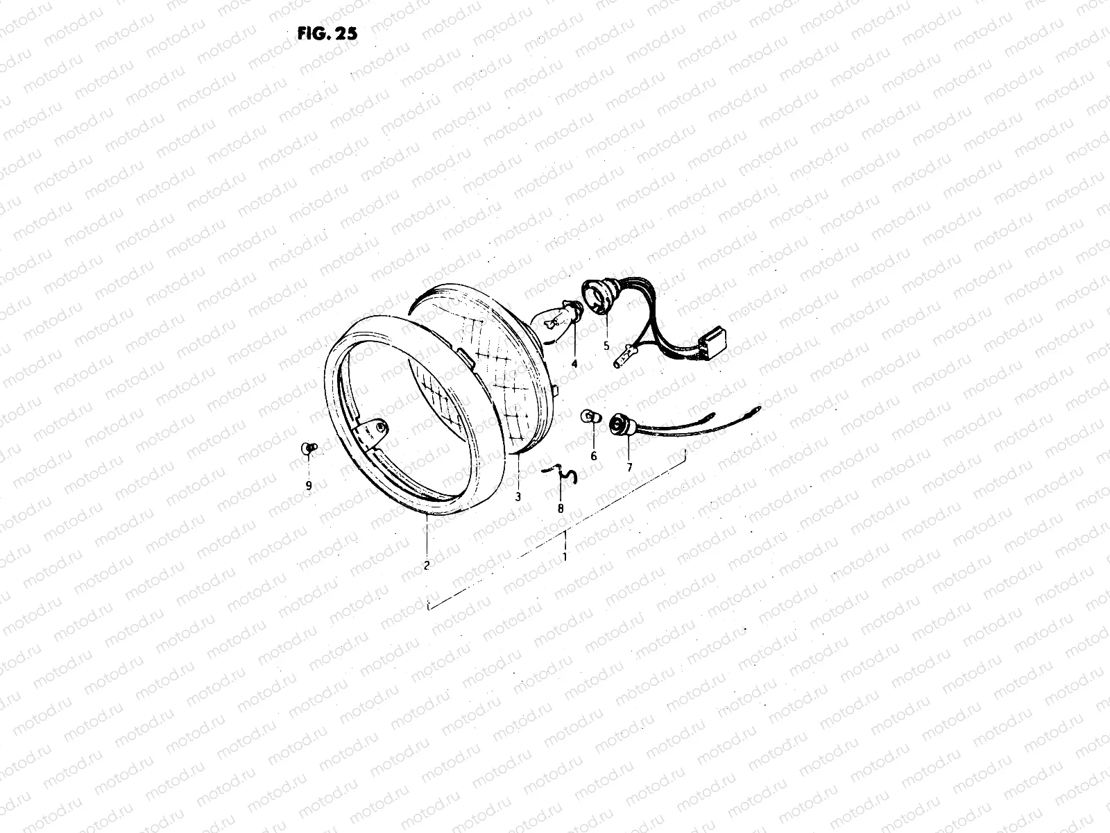 25 - HEADLAMP