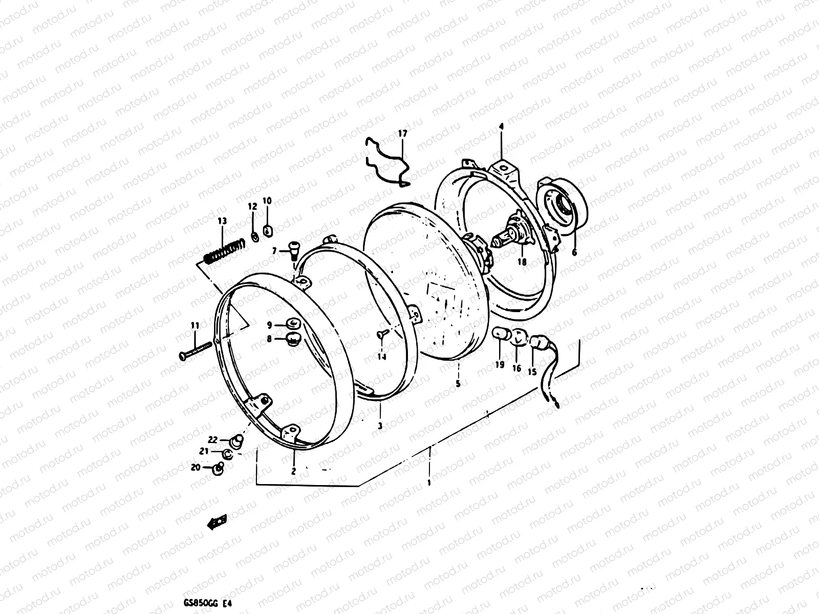 25 - HEADLAMP