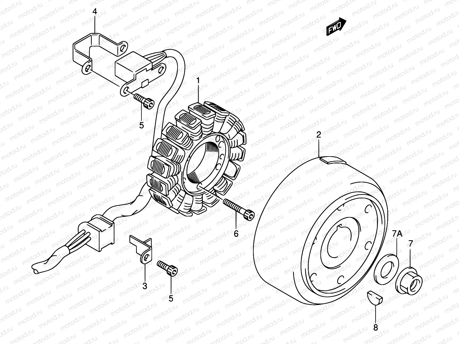 25 - MAGNETO (DR-Z400EY/EK1/EK2/EK3/EK4)