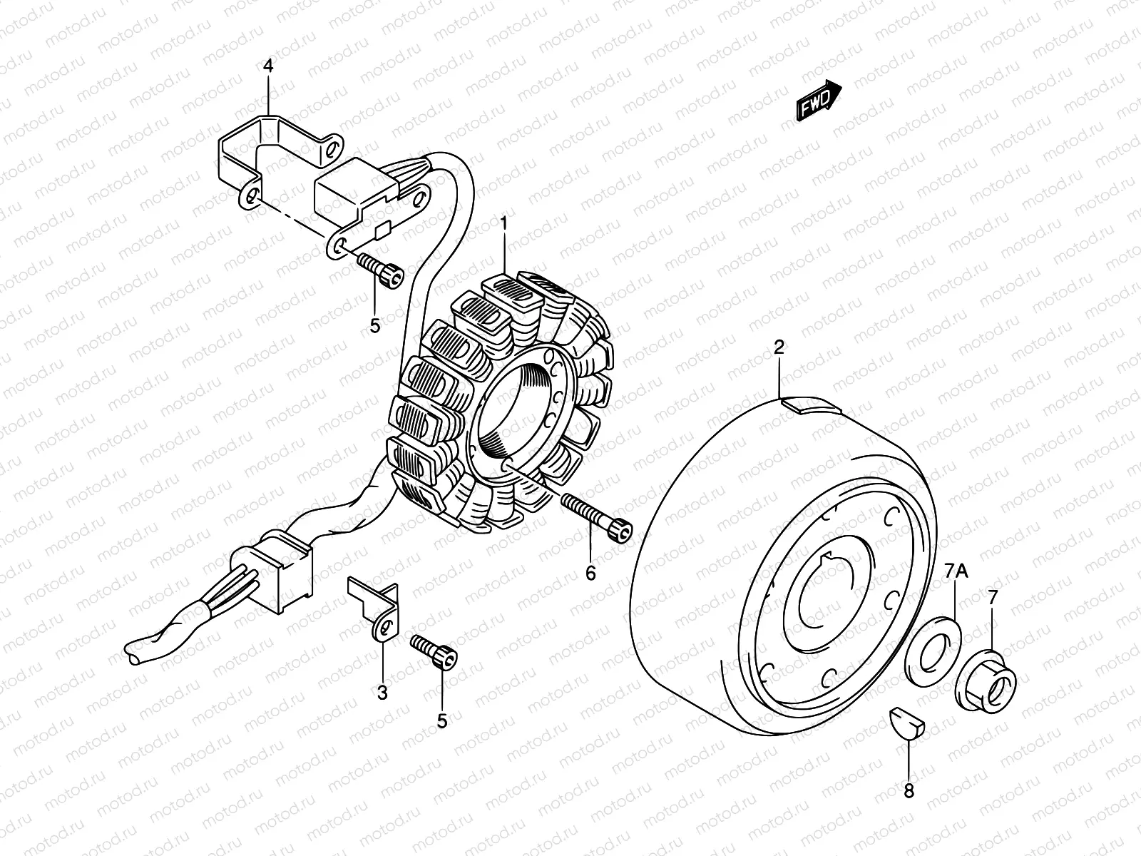 25 - MAGNETO (DR-Z400EY/EK1/EK2/EK3/EK4)